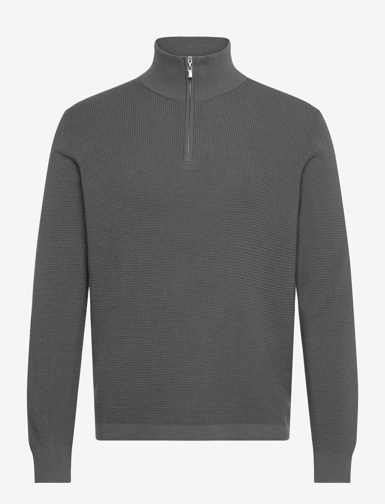 Tiger of Sweden - TRAVIS RWS - half zip jumpers - lead grey - 0