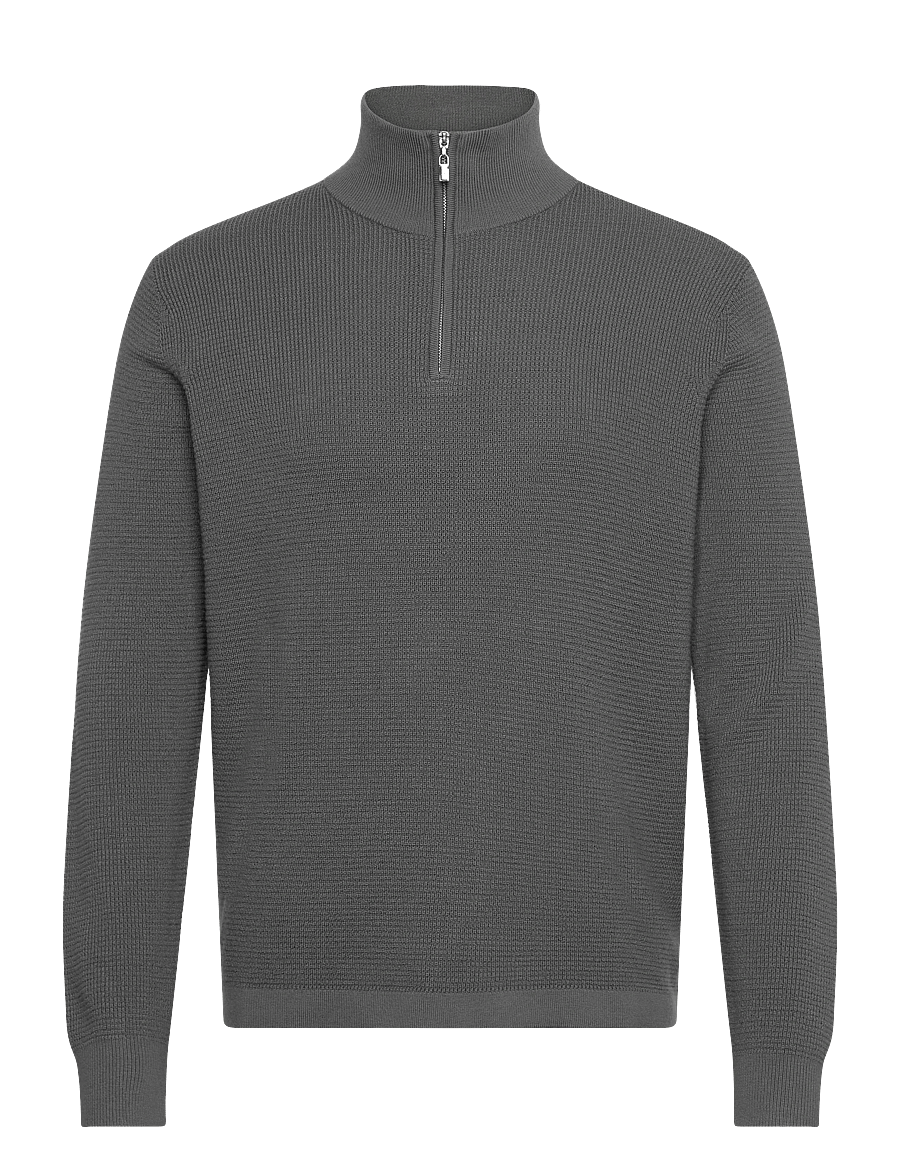 Tiger of Sweden - TRAVIS RWS - half zip - lead grey - 1