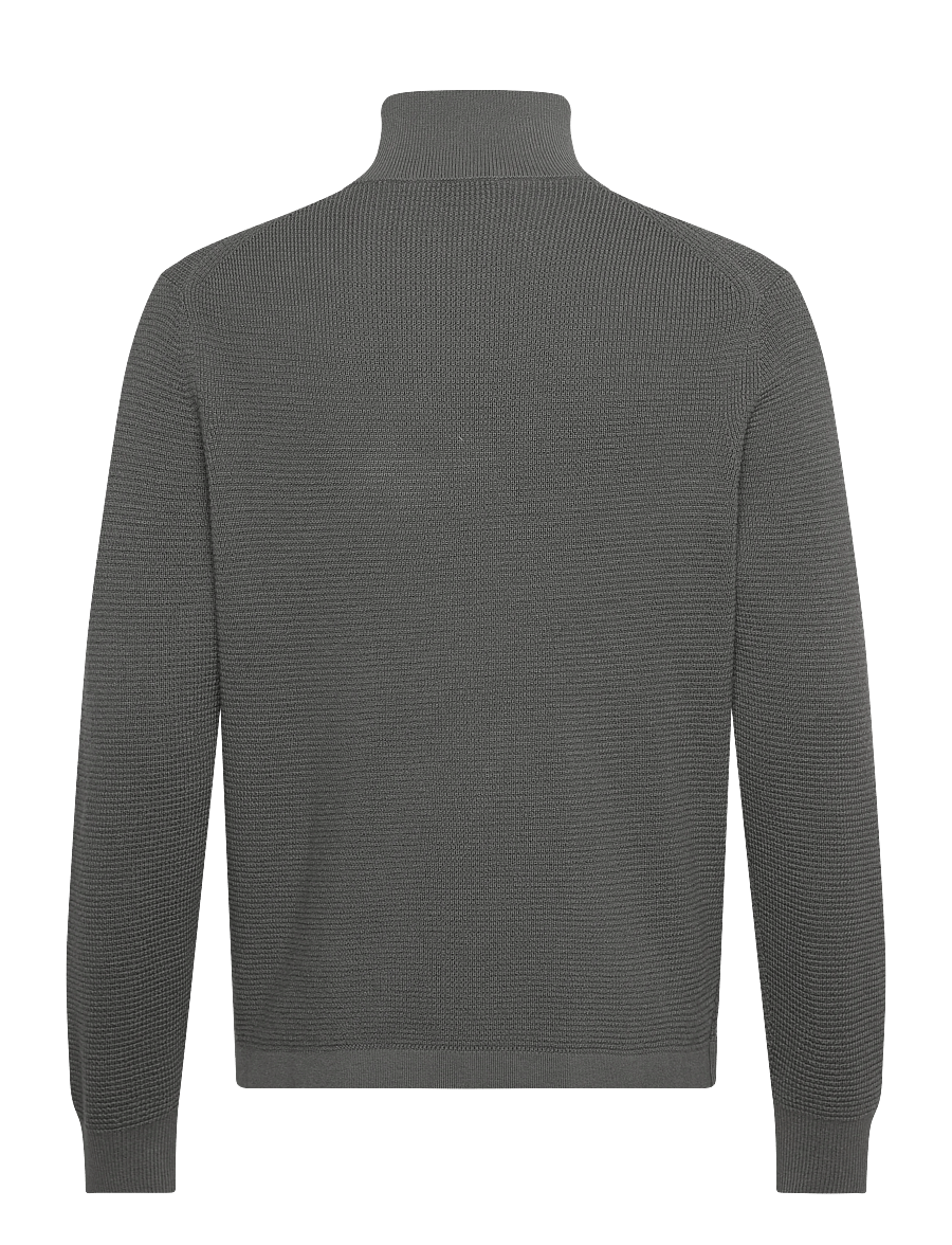 Tiger of Sweden - TRAVIS RWS - half zip - lead grey - 2