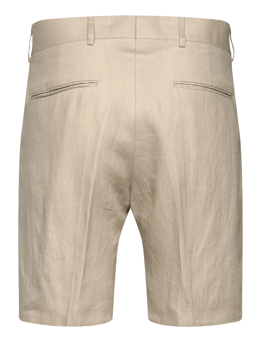 Tiger of Sweden - TROY - hørshorts - cream sand - 2