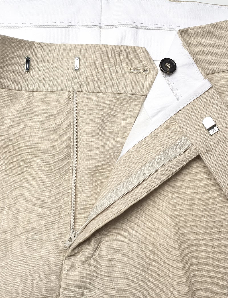 Tiger of Sweden - TROY - leinen-shorts - cream sand - 3