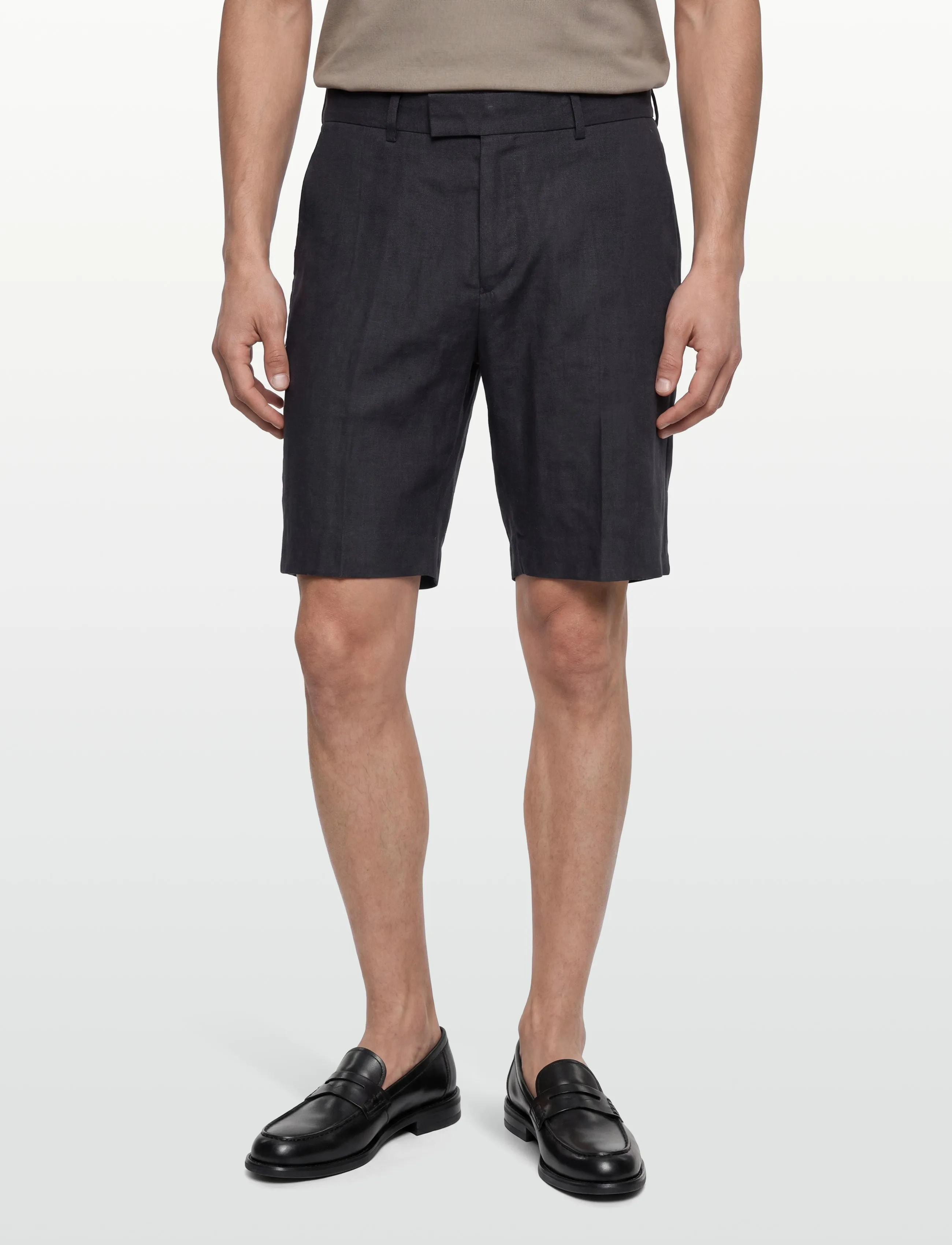 Tiger of Sweden - TROY - linased lühikesed püksid - midnight blue - 3