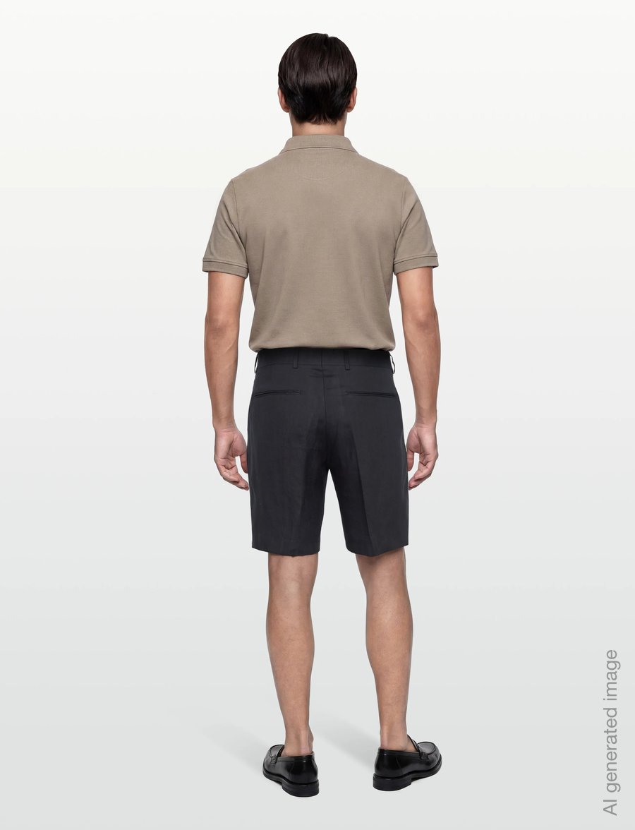 Tiger of Sweden - TROY - leinen-shorts - midnight blue - 4
