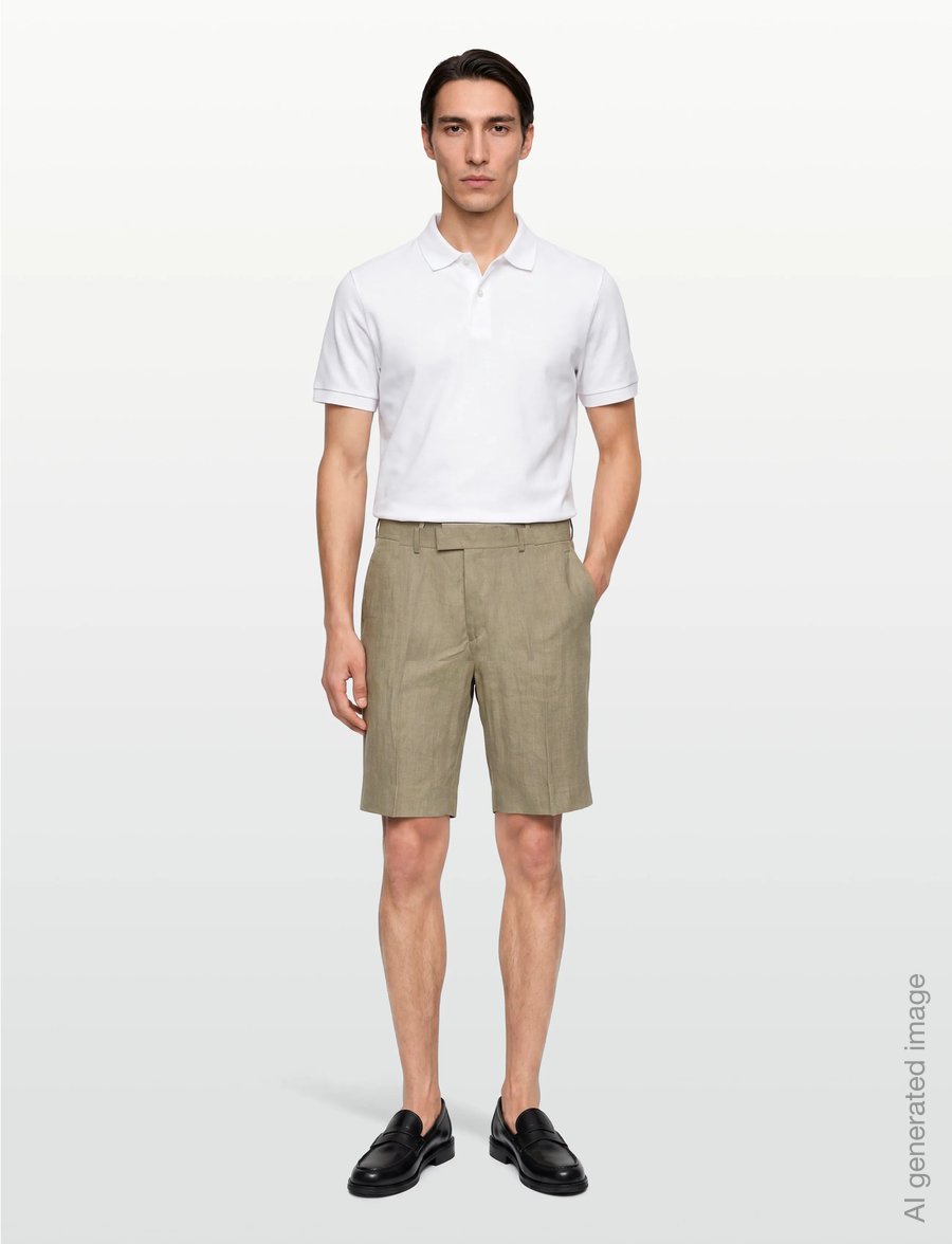 Tiger of Sweden - TROY - linneshorts - mole - 0