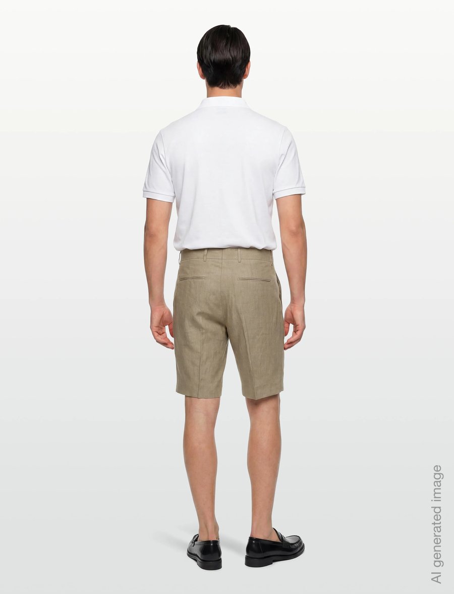 Tiger of Sweden - TROY - linneshorts - mole - 4