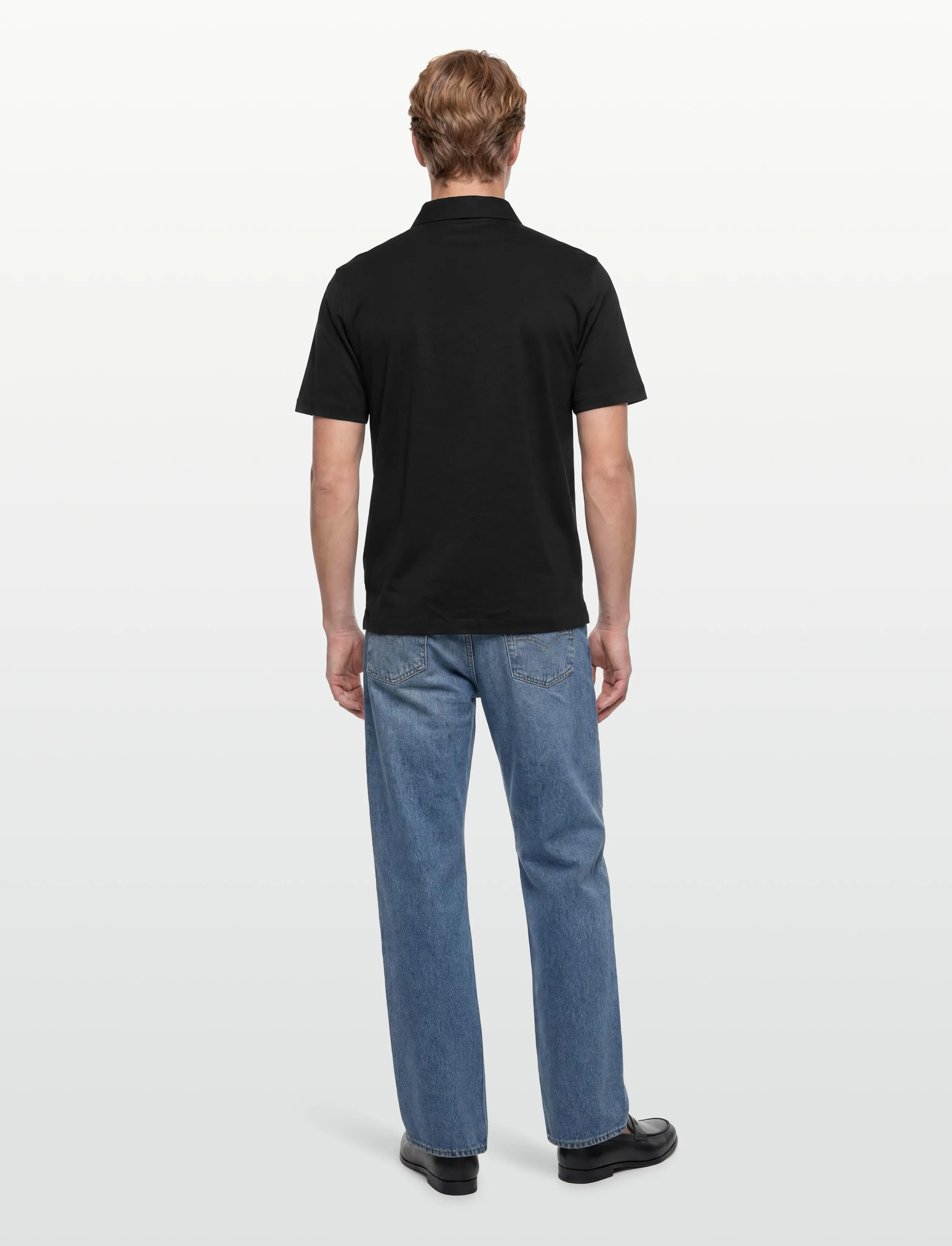 Tiger of Sweden - TANNER S - lühikeste varrukatega polod - black - 4