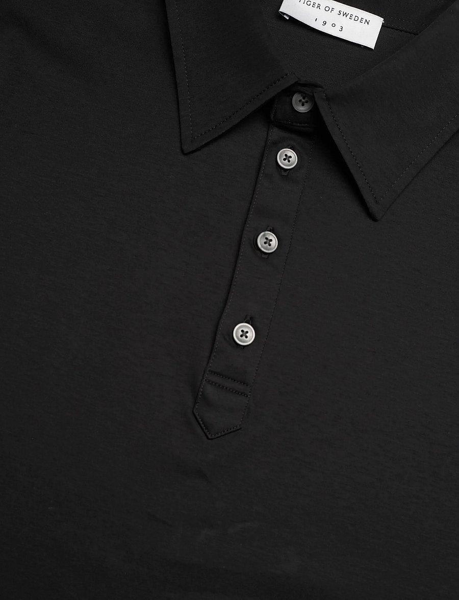 Tiger of Sweden - TANNER S - lühikeste varrukatega polod - black - 5