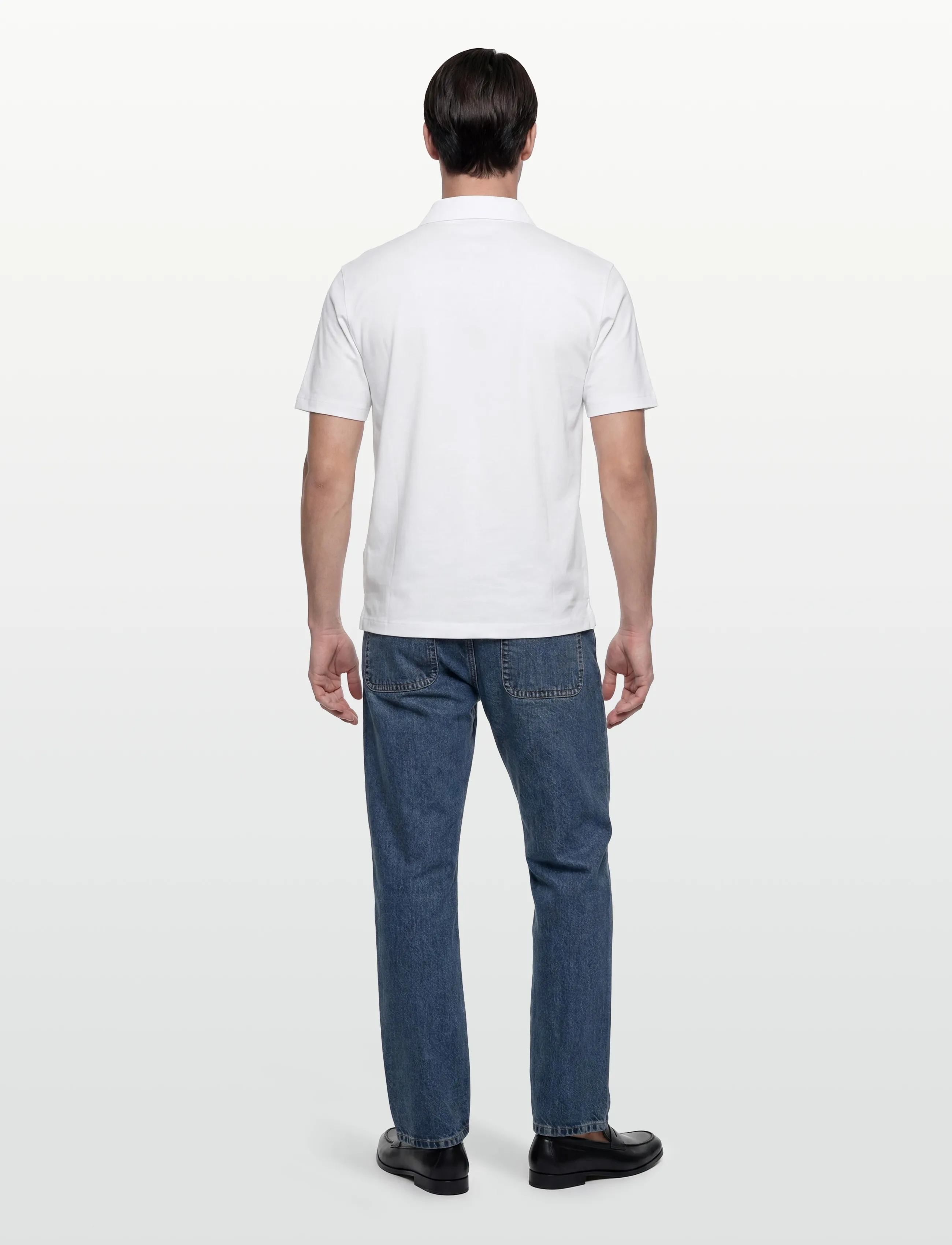 Tiger of Sweden - TANNER S - lühikeste varrukatega polod - pure white - 4