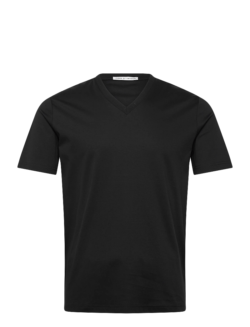 Tiger of Sweden - OLAF V - t-shirts - black - 0