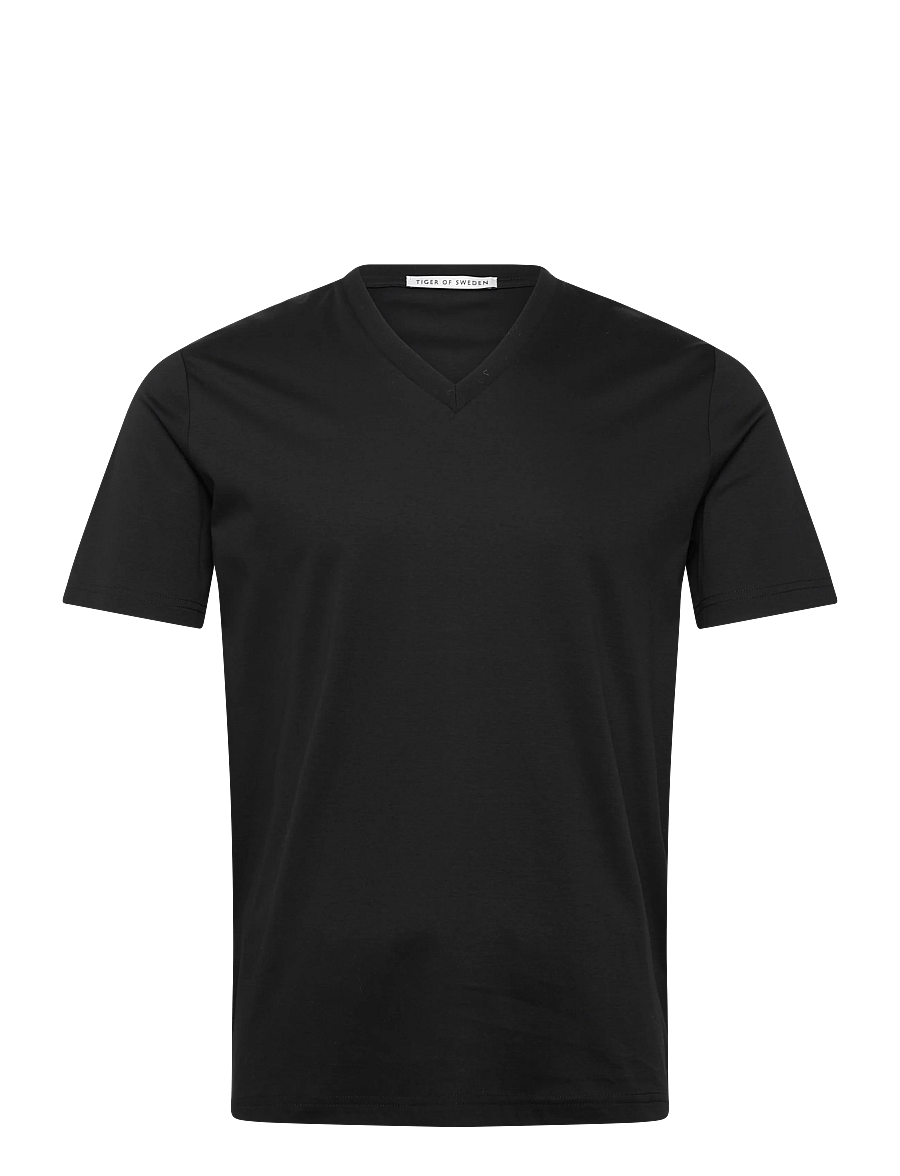 Tiger of Sweden - OLAF V - t-shirts à manches courtes - black - 1