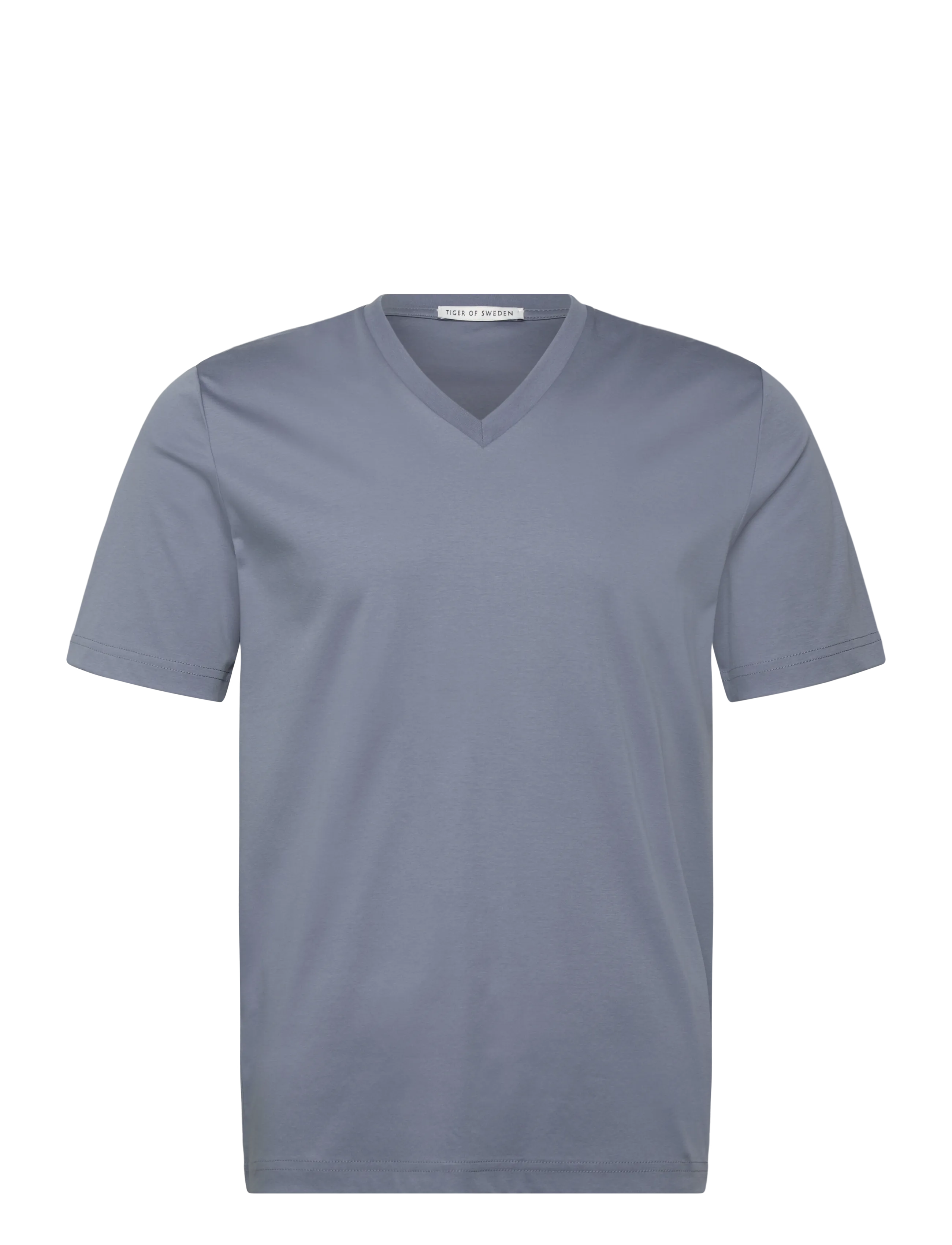 Tiger of Sweden OLAF V - T-shirts - DULL BLUE / blue