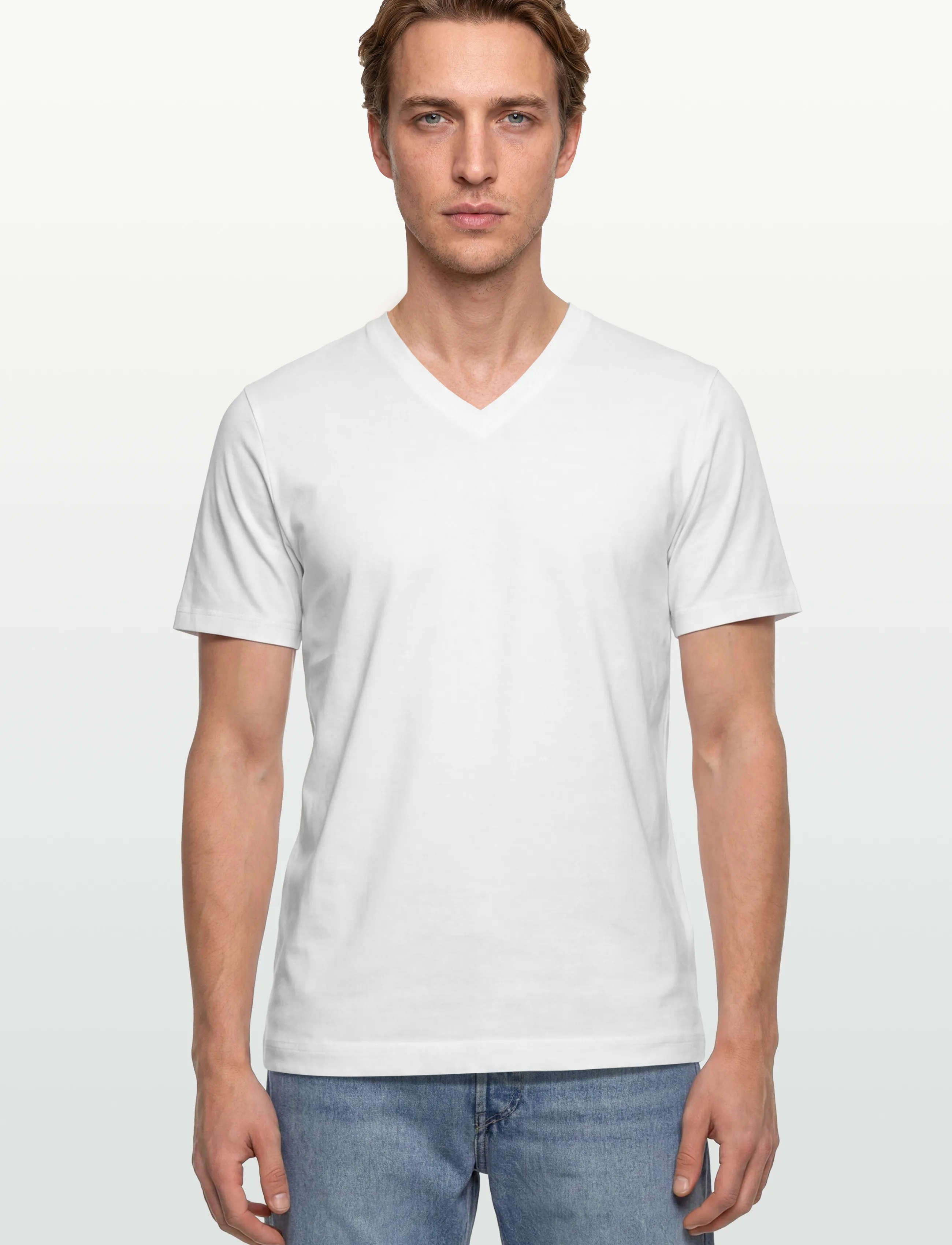 Tiger of Sweden - OLAF V - kortærmede t-shirts - pure white - 3