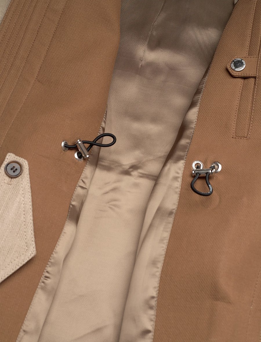 Tiger of Sweden - SANDSER - plānas virsjakas - soft latte - 5