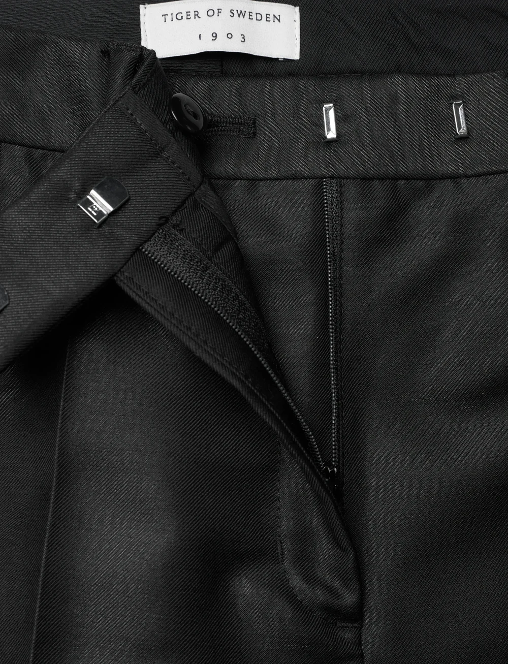 Tiger of Sweden - HEDVI - kostymbyxor - black - 3