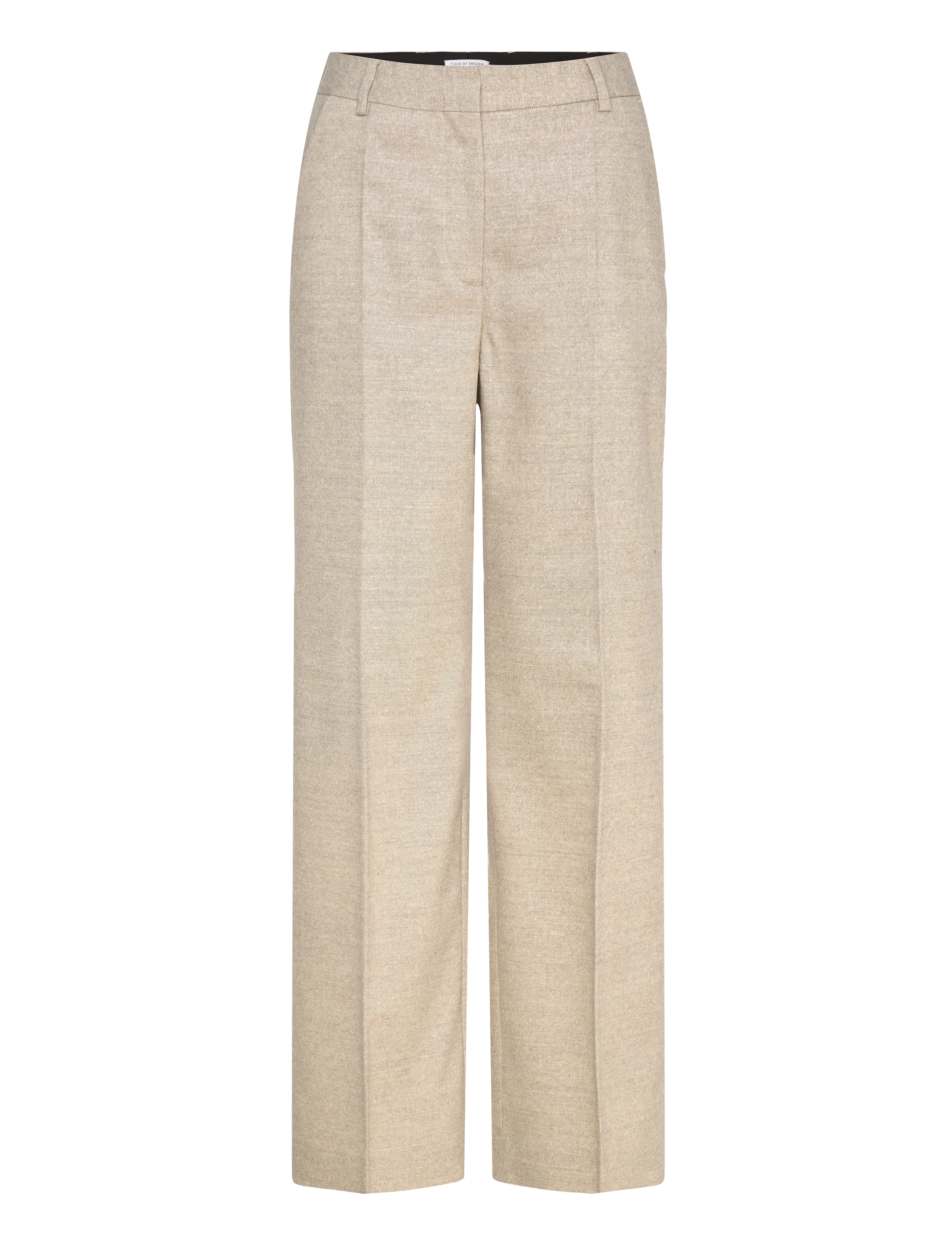 Tiger of Sweden Umaas, 44, Trousers, Beige - Wide Leg, Frauen