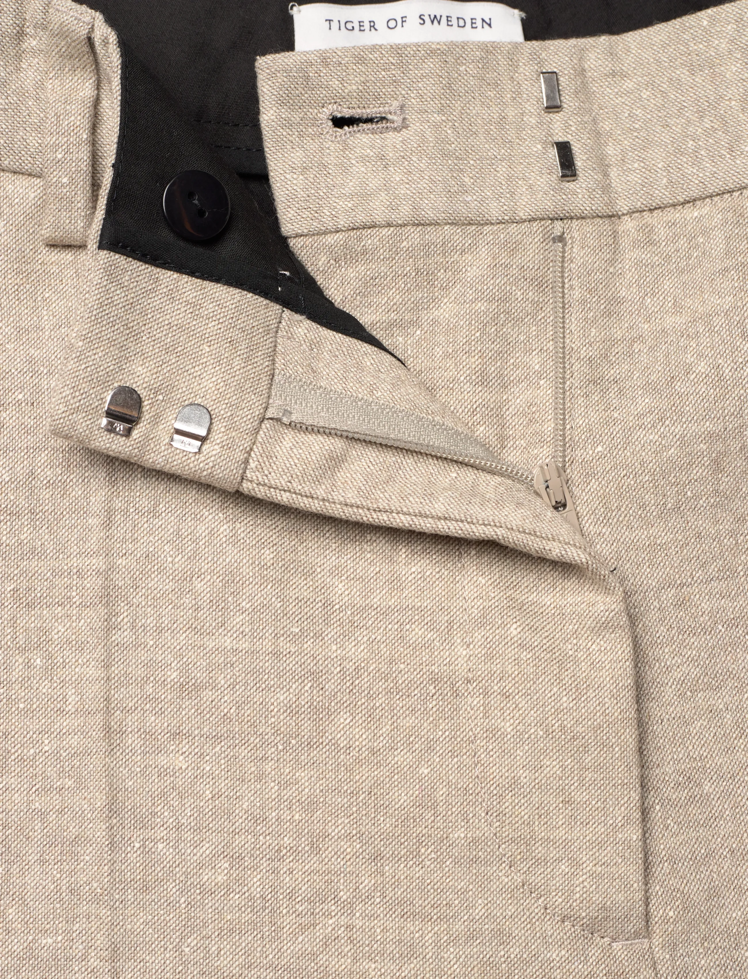 Tiger of Sweden - UMAAS - wide leg trousers - dirt tape - 3