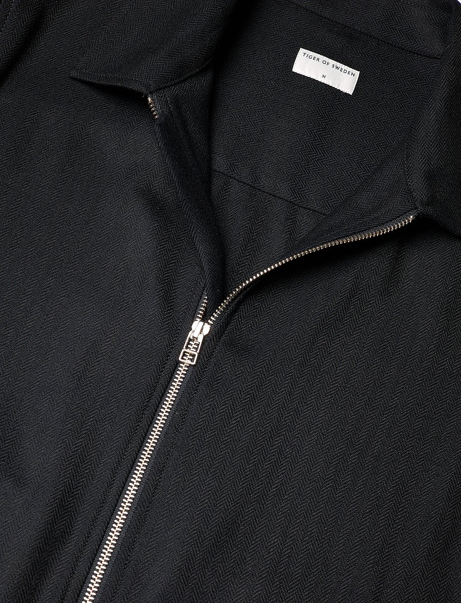 Tiger of Sweden - BARNABY ZIP - leichte jacken - light ink - 2