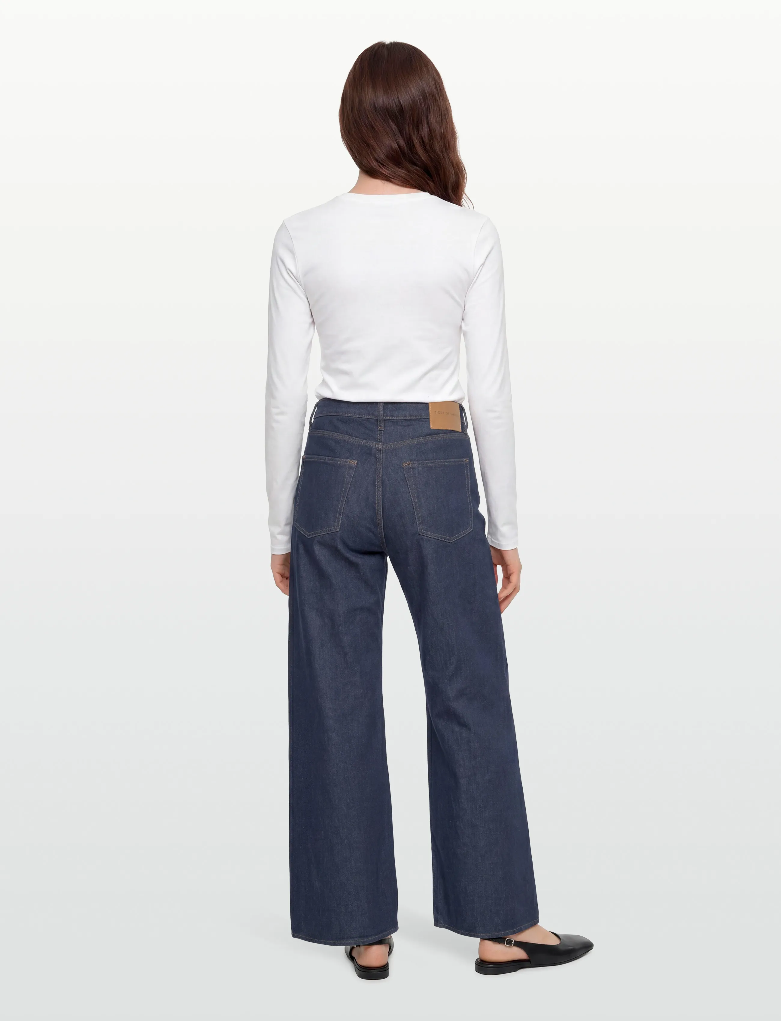 Tiger of Sweden - KINNE FACADE - wide leg jeans - midnight blue - 4