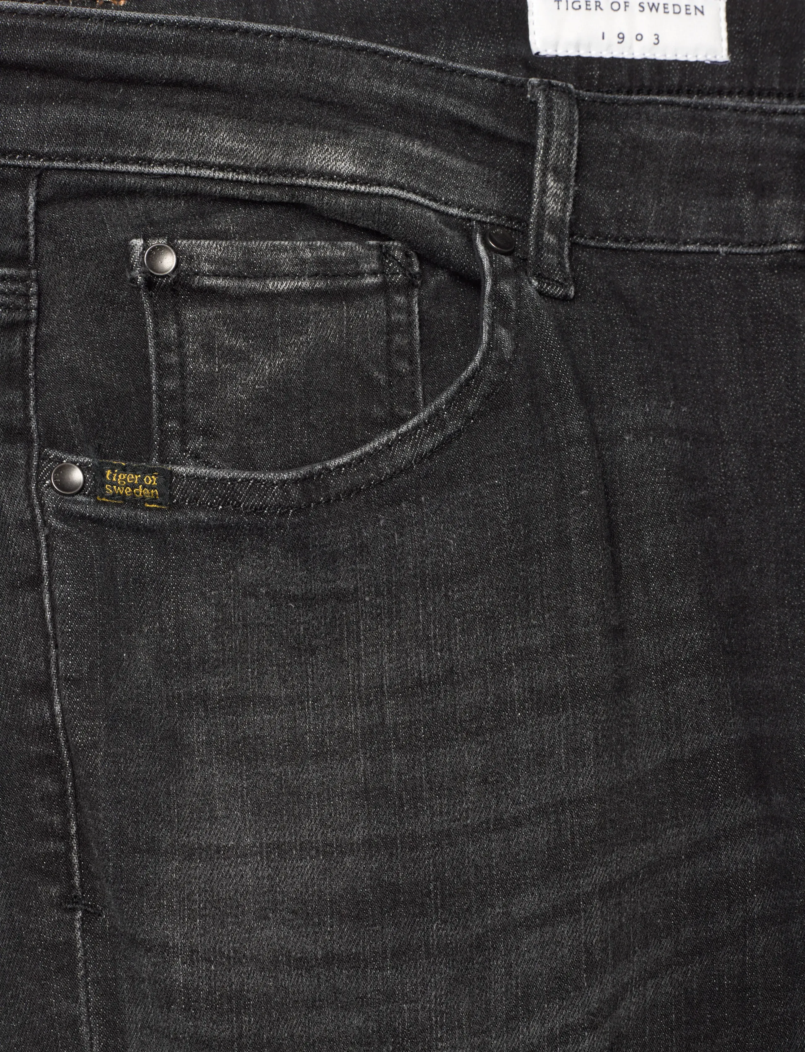 Tiger of Sweden - SLIGHT KESSLERS - skinny jeans - black - 2