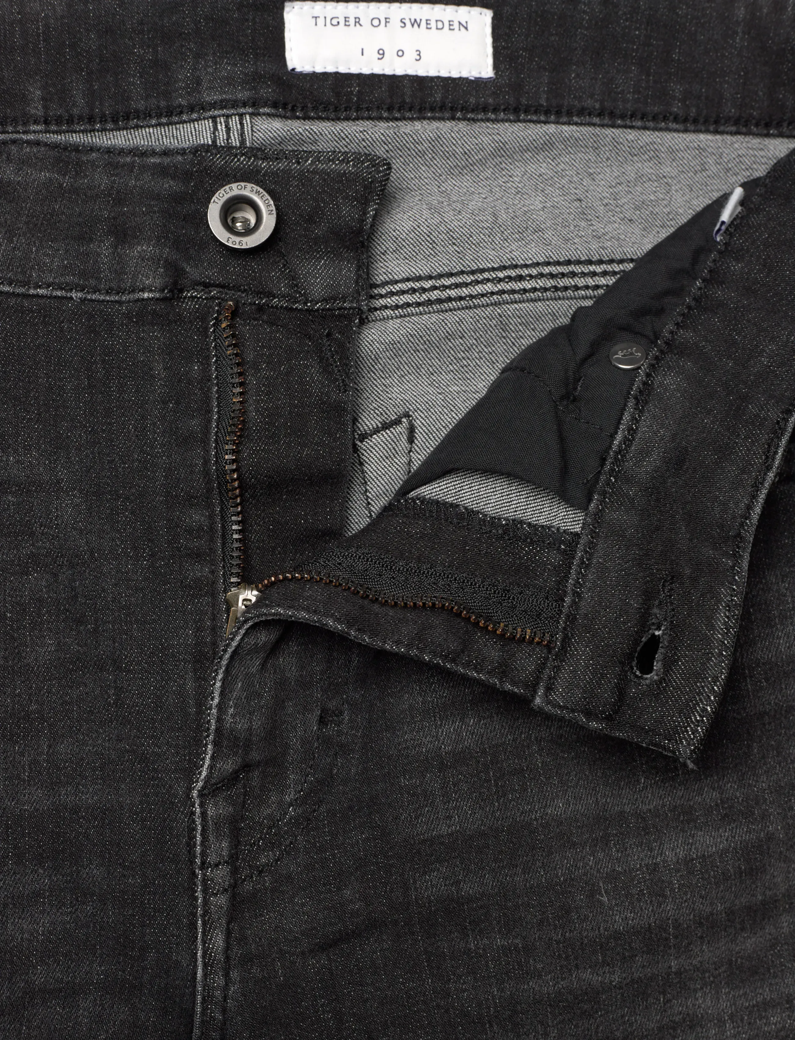 Tiger of Sweden - SLIGHT KESSLERS - skinny jeans - black - 3