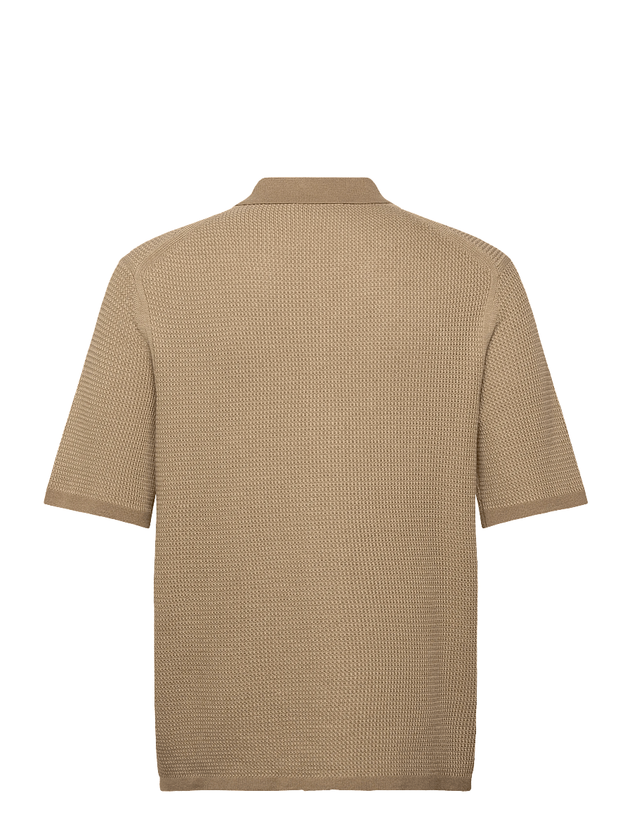 Tiger of Sweden - RIVER T - kortærmede poloer - umber brown - 2