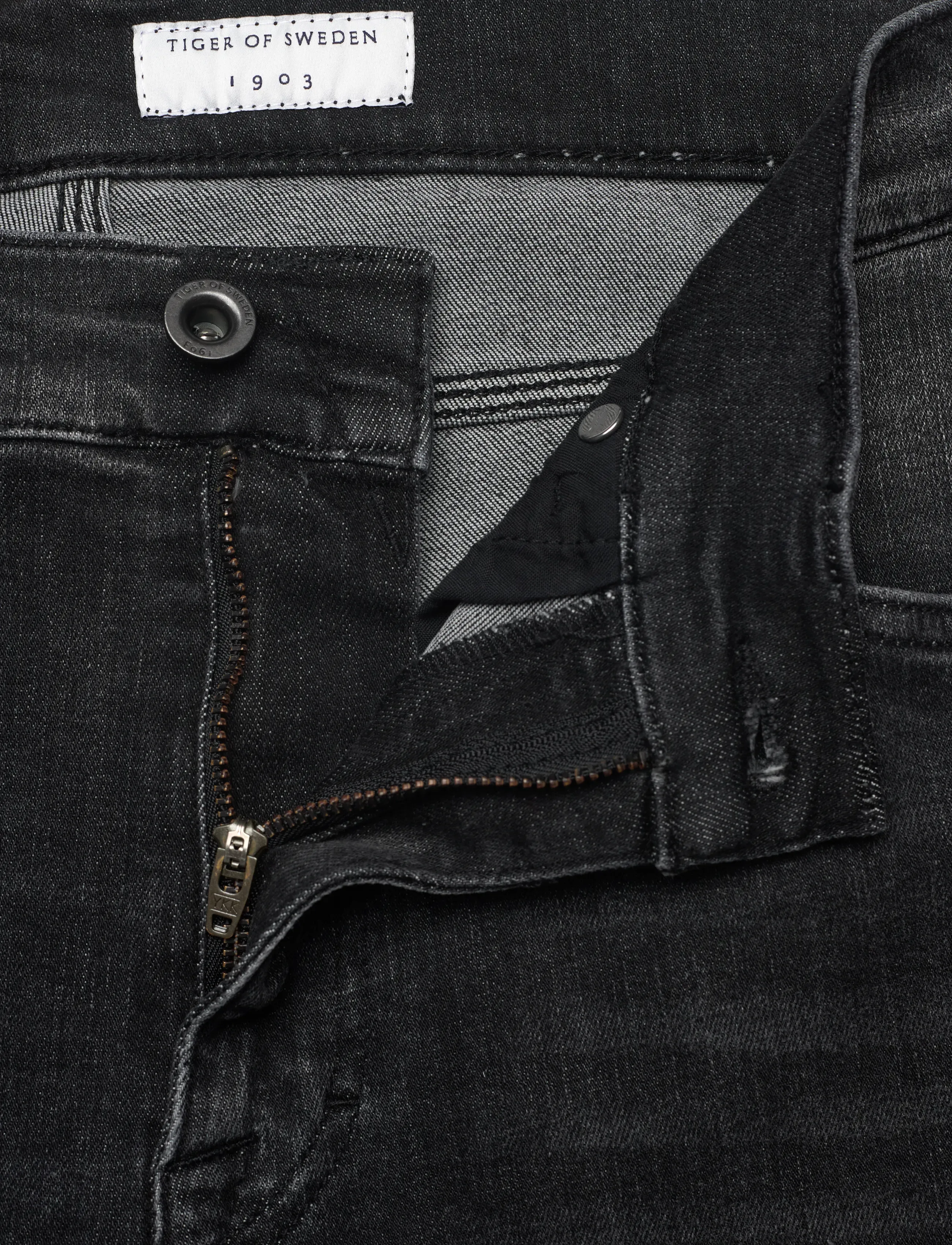 Tiger of Sweden - EVOLVE OPERATOR - slim jeans - black - 3