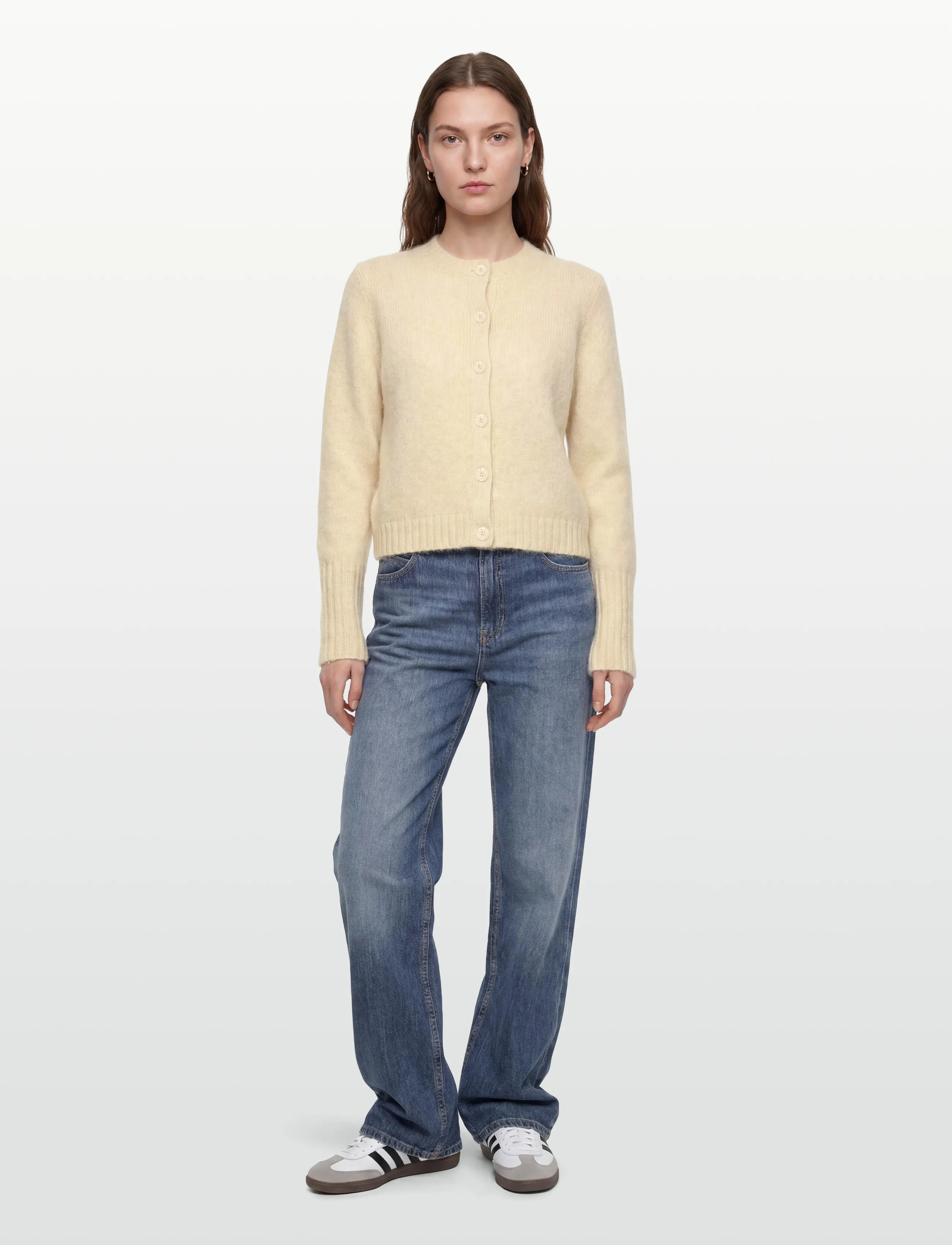 Tiger of Sweden Leonie Rws Rms, XS, Knitwear, Gelb - Cardigans, Frauen