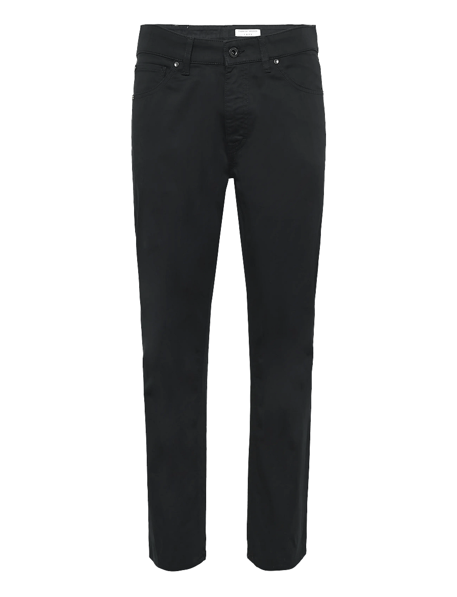 Tiger of Sweden - DES SATEEN - vabaajapüksid - black - 0