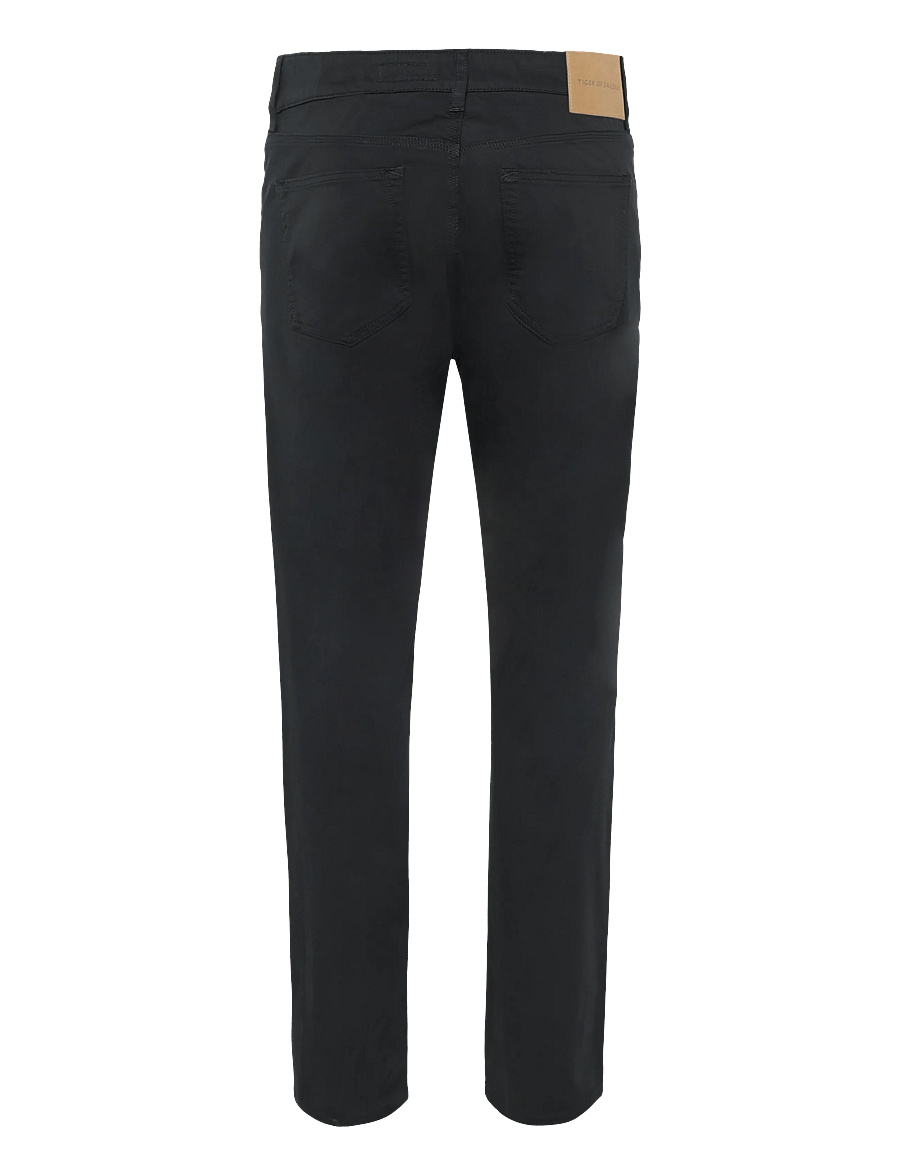 Tiger of Sweden - DES SATEEN - vabaajapüksid - black - 1