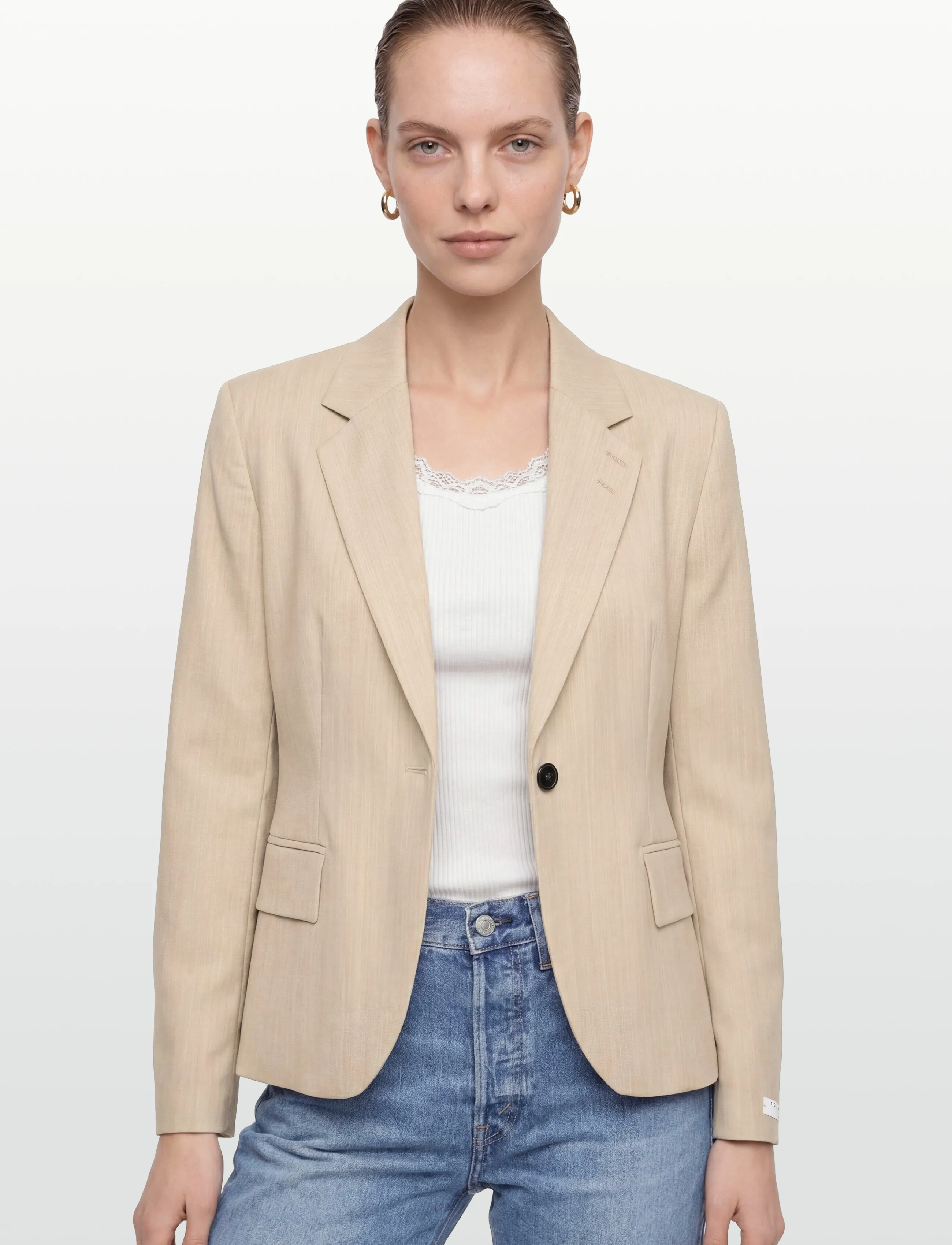 Tiger of Sweden - NANCY RWS - Ühes joones nööpidega bleiserid - cashmere - 3