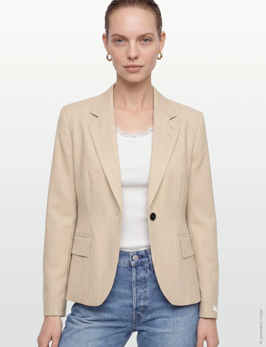 Tiger of Sweden - NANCY RWS - einreihige blazer - cashmere - 3