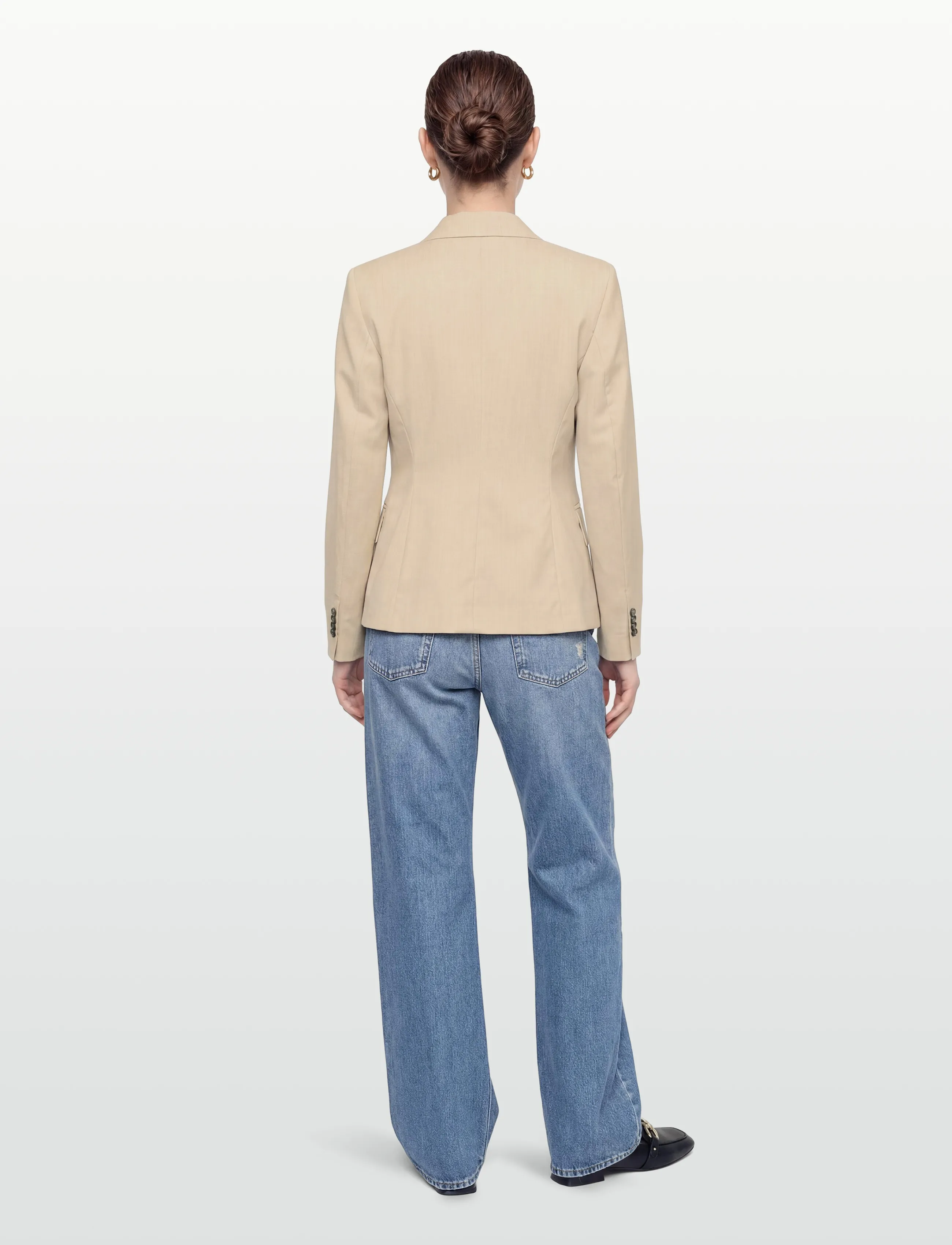 Tiger of Sweden - NANCY RWS - Ühes joones nööpidega bleiserid - cashmere - 4