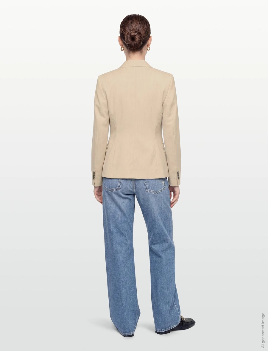 Tiger of Sweden - NANCY RWS - einreihige blazer - cashmere - 4