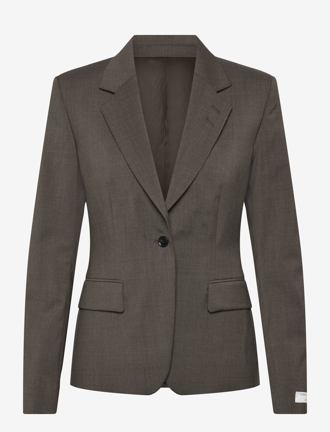 Tiger of Sweden - NANCY RWS - enkeltradede blazere - mud - 0