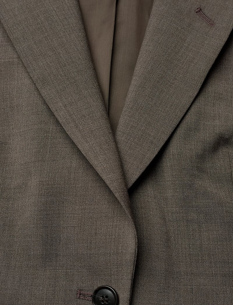 Tiger of Sweden - NANCY - Ühes joones nööpidega bleiserid - mud - 2