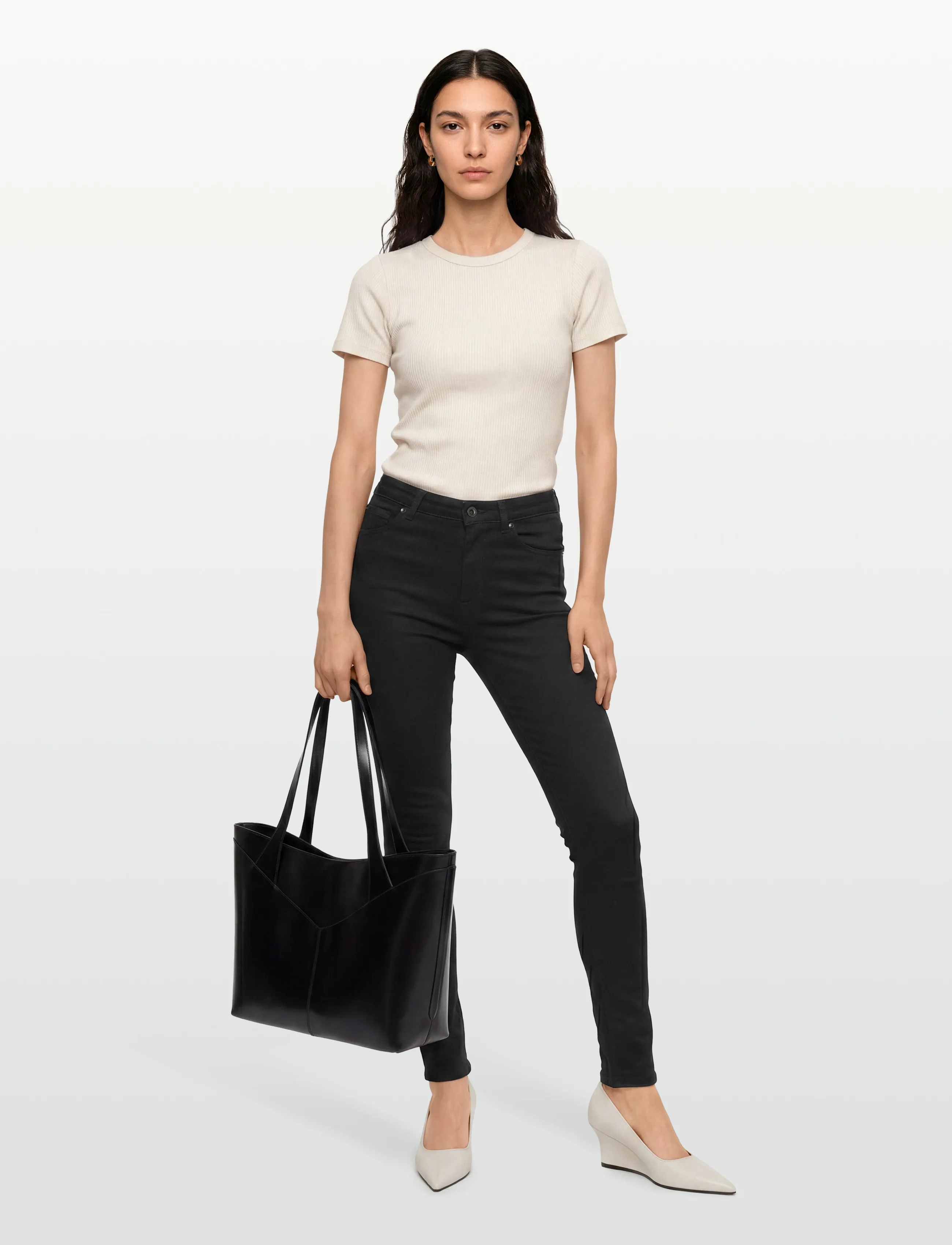 Tiger of Sweden Shelly Amott, W25 x 30, Black, Jeans > Skinny, Dame