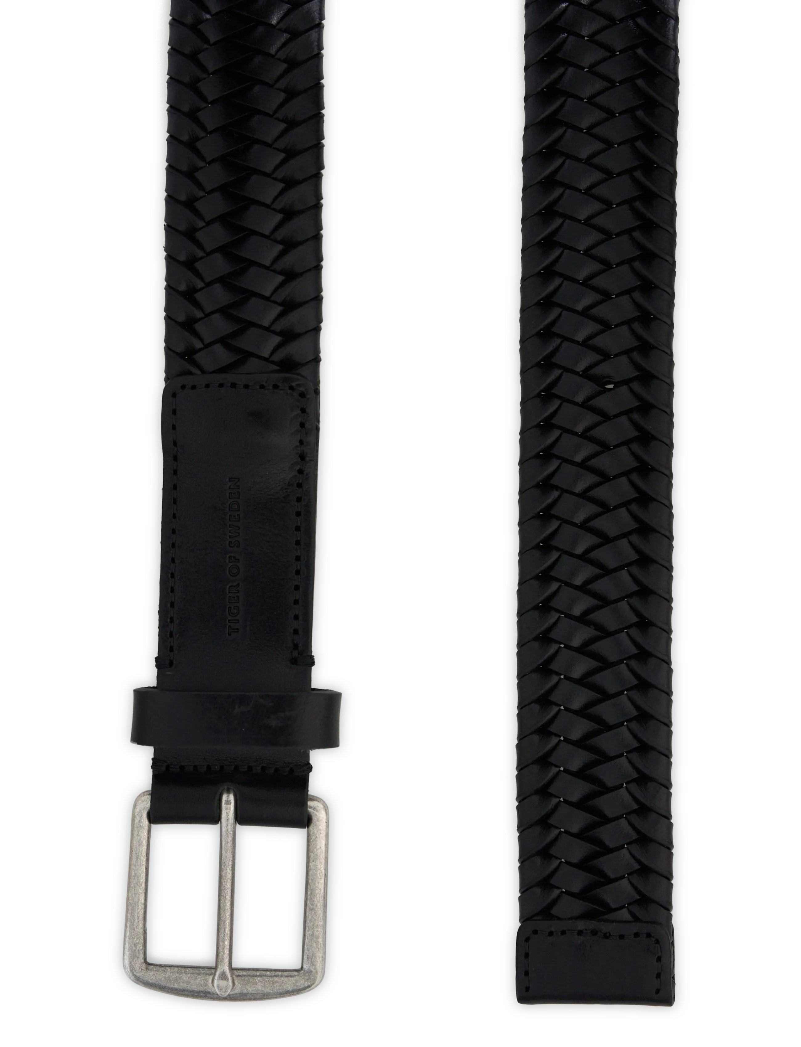 Tiger of Sweden - BRAIDANT - pītas jostas - black - 1