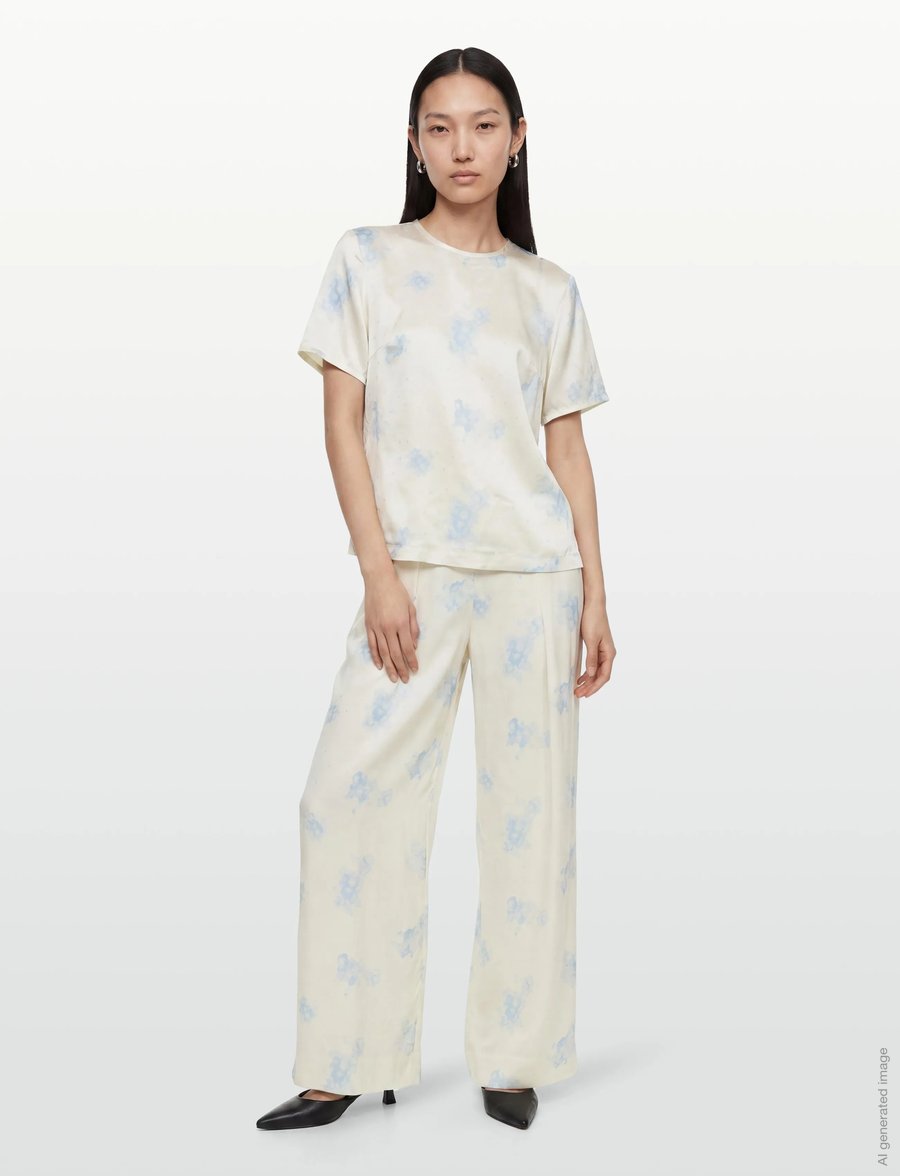 Tiger of Sweden - ROBYN - kurzämlige blusen - print - 0