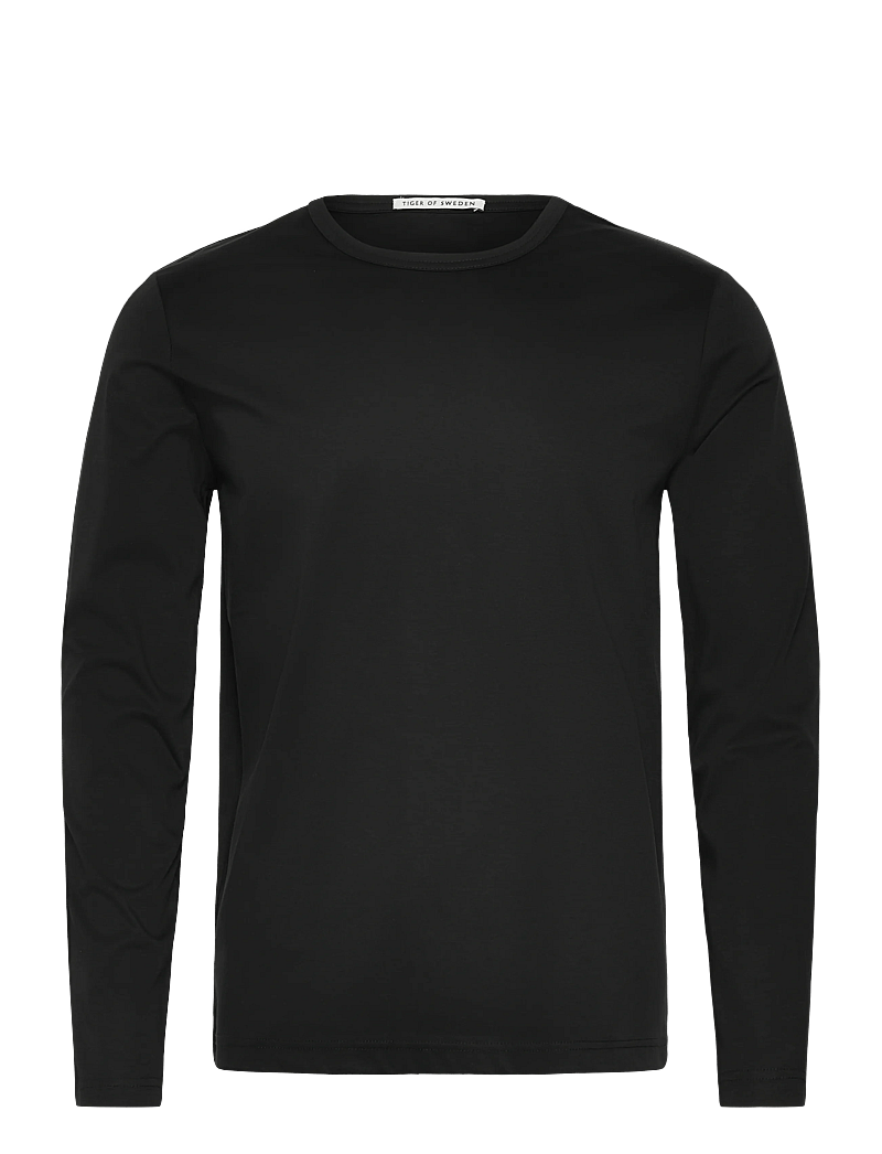 Tiger of Sweden - OLAF LS - pikkade varrukatega t-särgid - black - 0