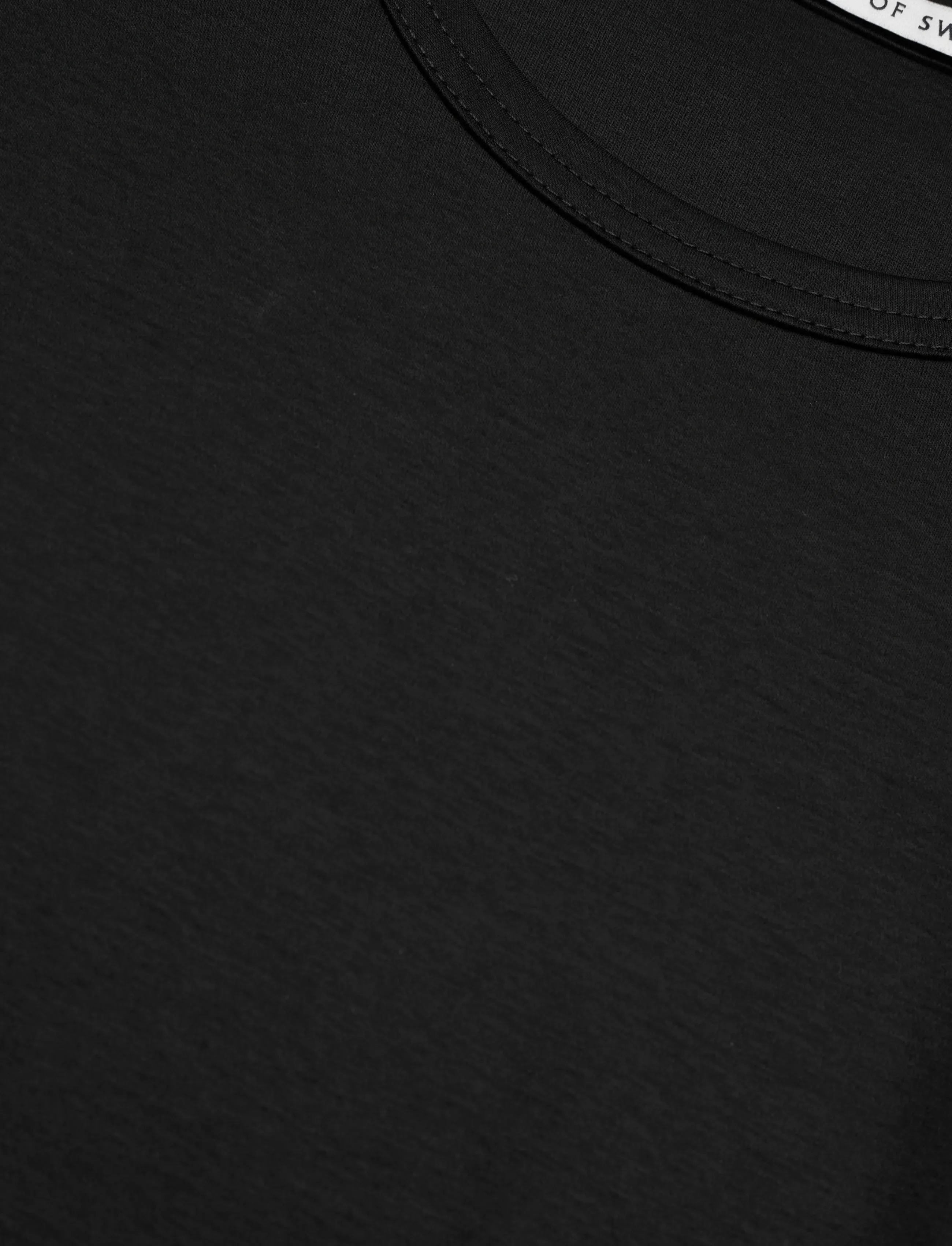 Tiger of Sweden - OLAF LS - långärmade t-shirts - black - 2