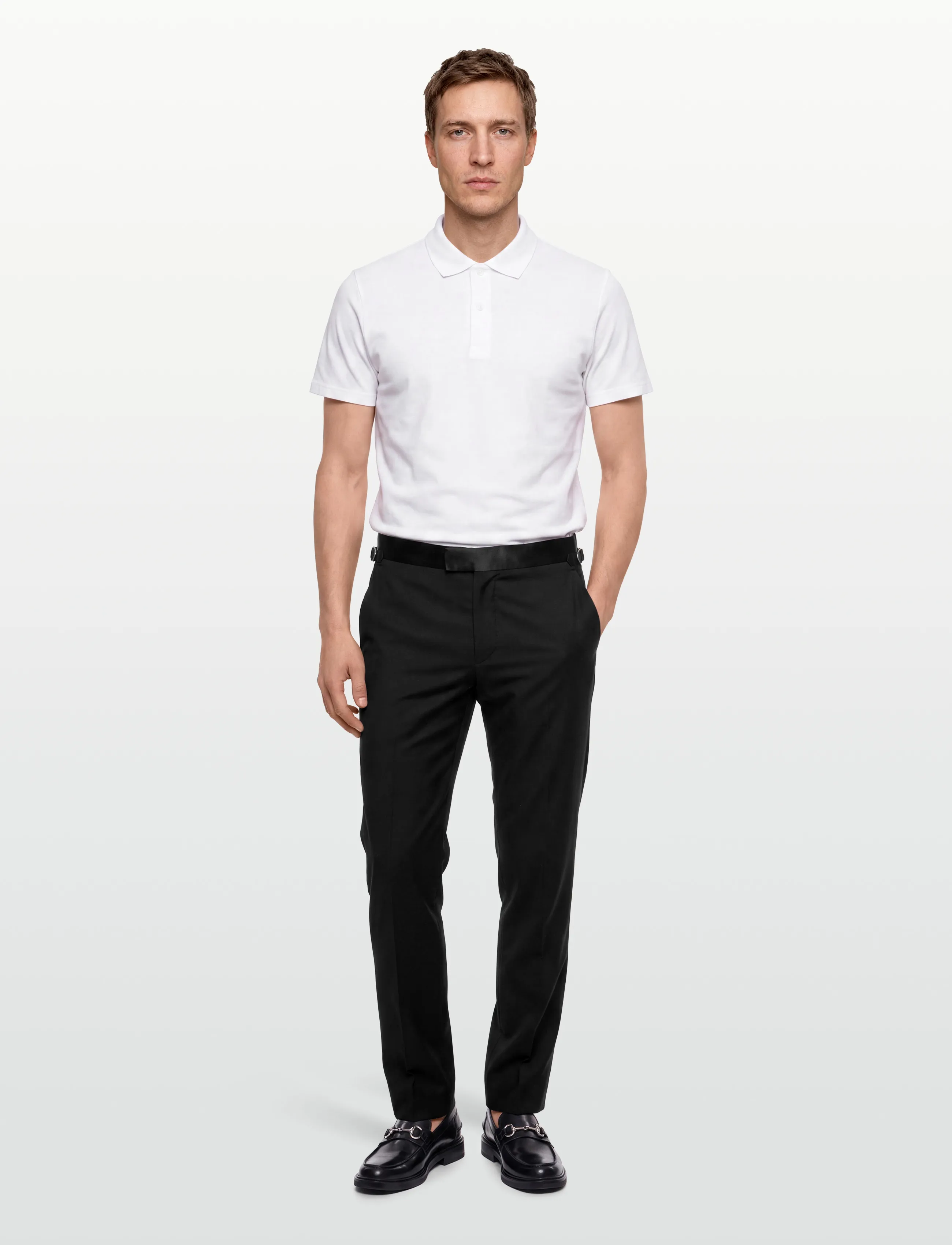 Tiger of Sweden TUCKER RWS - Hosen - BLACK / black