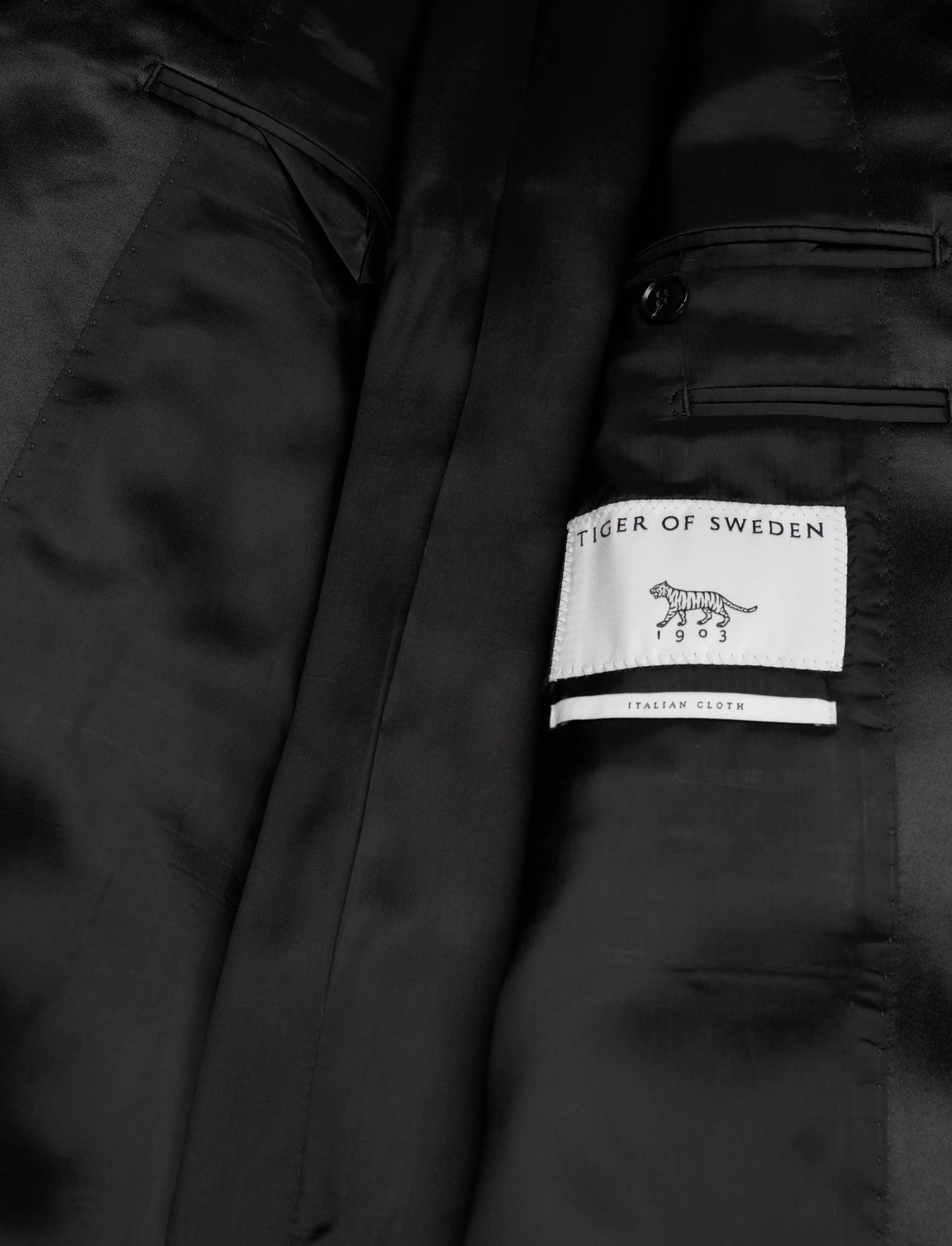 Tiger of Sweden - JEFFERS T RWS - single breasted blazers - black - 4