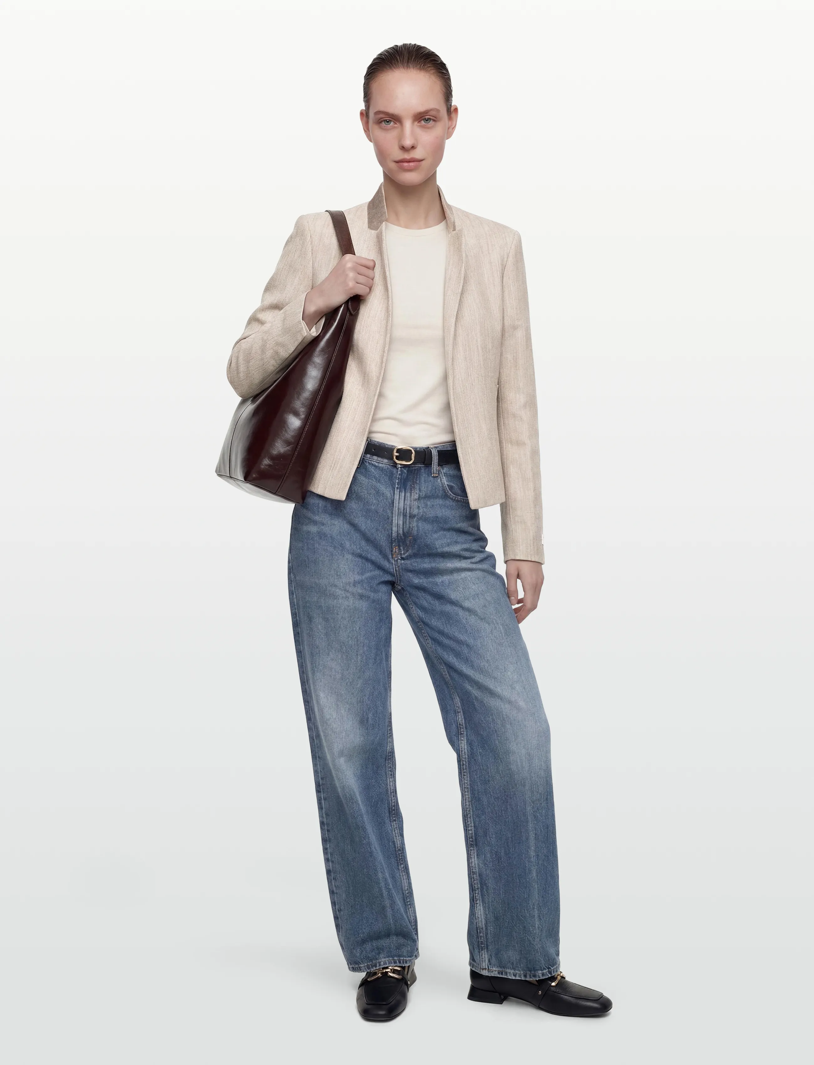 Tiger of Sweden Sine, 34, Blazer, Beige - Single Breasted Frauen