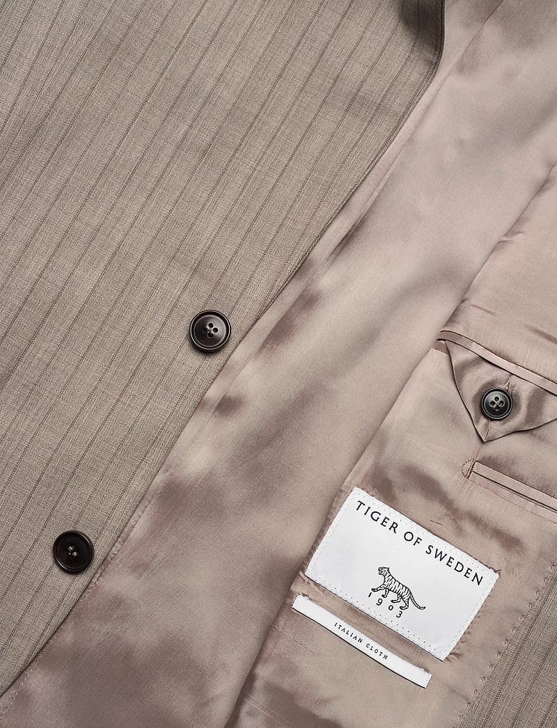 Tiger of Sweden - EASE - einreiher - clay - 4