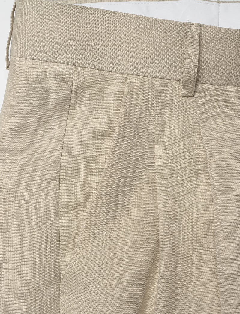 Tiger of Sweden - THEO - linased ülikonnapüksid - cream sand - 2