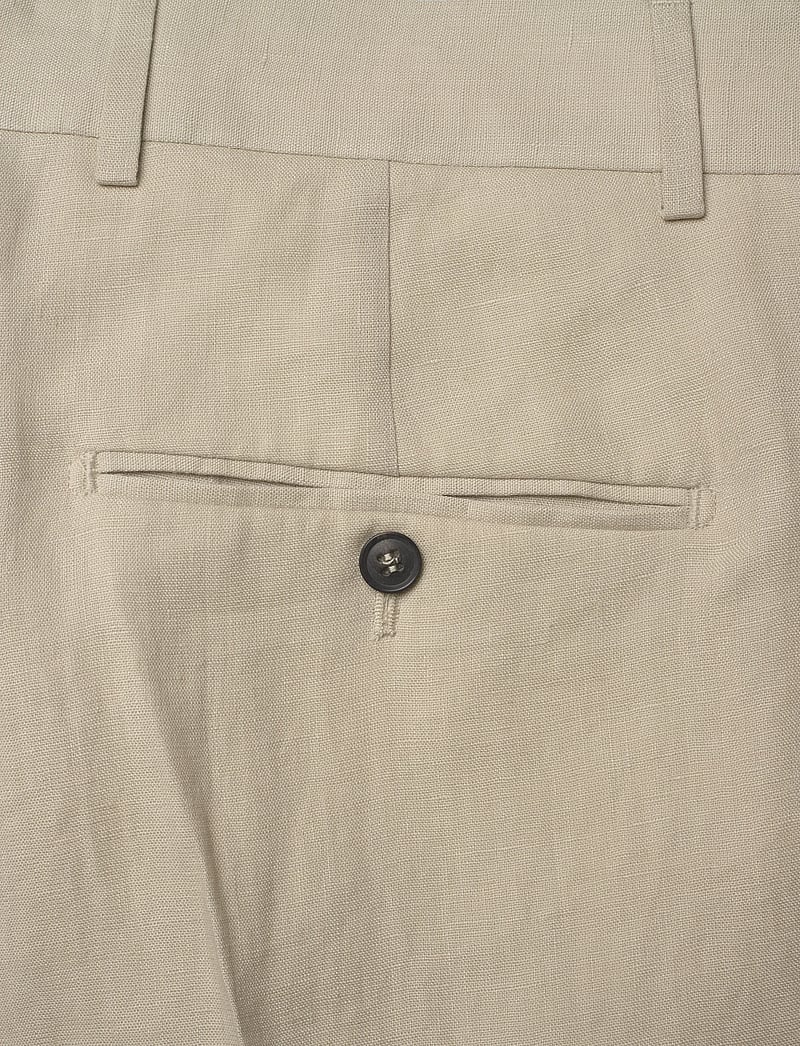 Tiger of Sweden - THEO - linased ülikonnapüksid - cream sand - 4