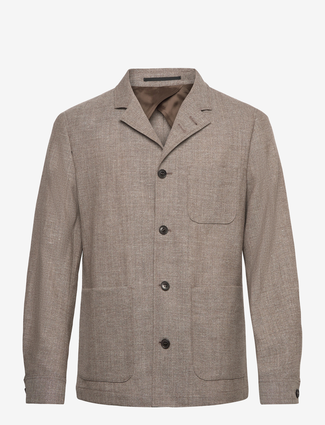 Tiger of Sweden - HARRISON - Ühe rinnatisega pintsakud - sawgrass brown - 0