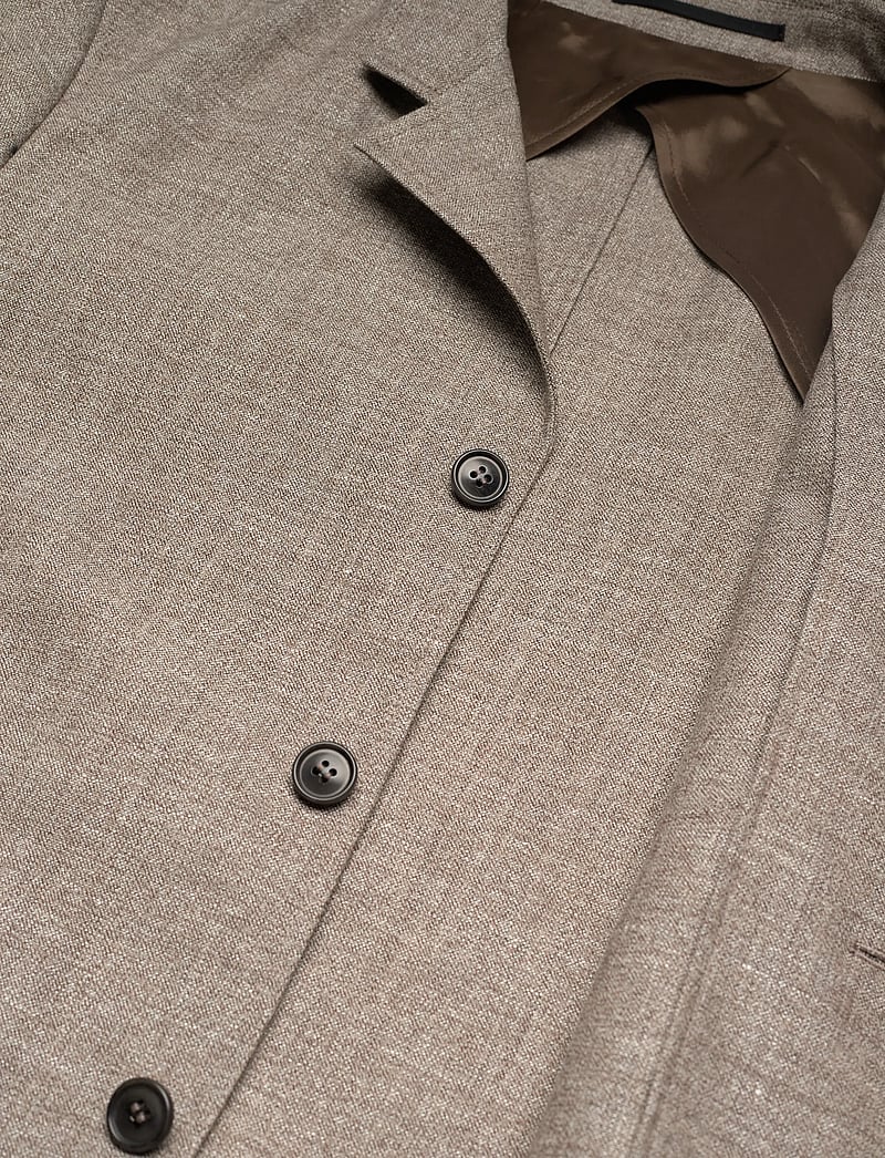 Tiger of Sweden - HARRISON - Ühe rinnatisega pintsakud - sawgrass brown - 4