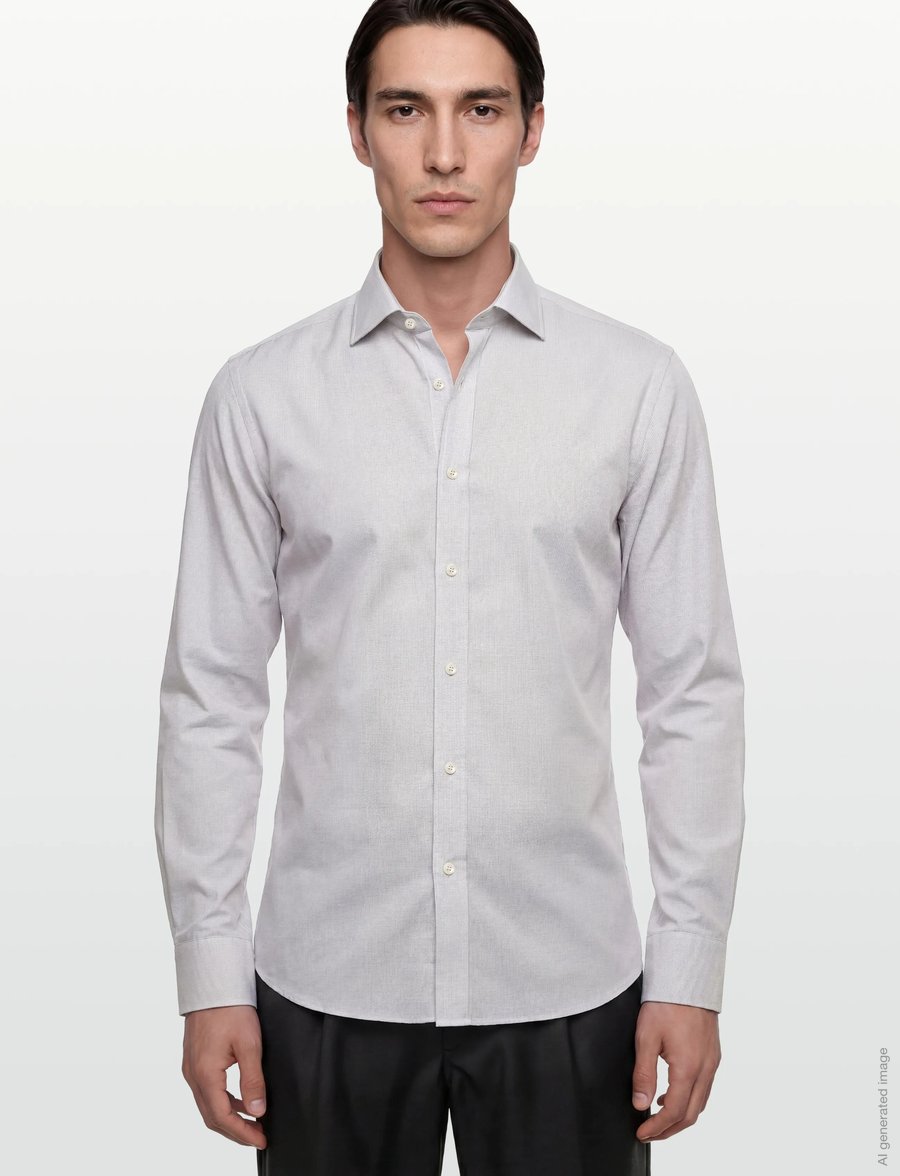 Tiger of Sweden - ADLEY C - basic-hemden - lava grey - 3