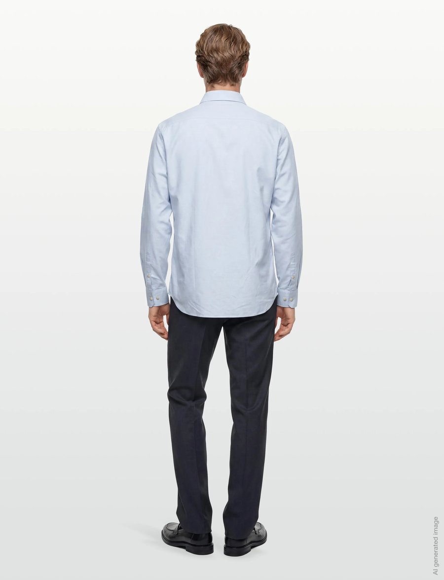 Tiger of Sweden - BJORN BD - basic-hemden - light blue - 4